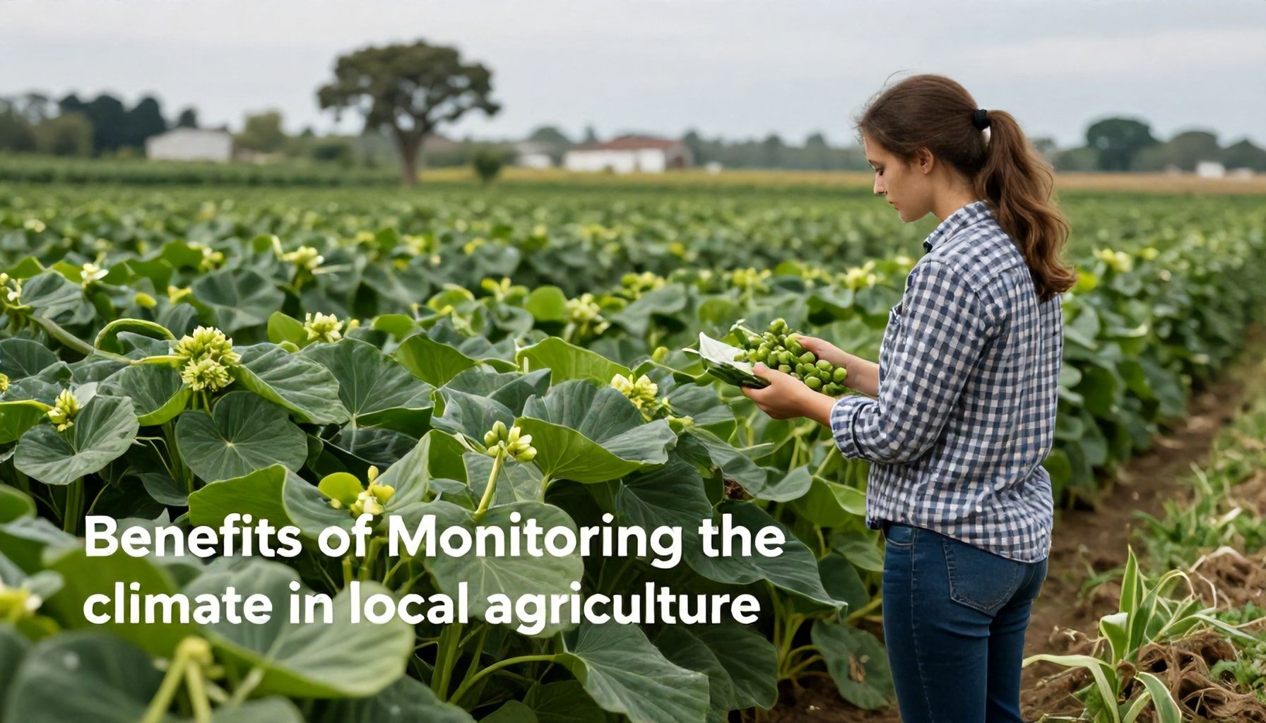 Beneficios de monitorear el clima en la agricultura local
