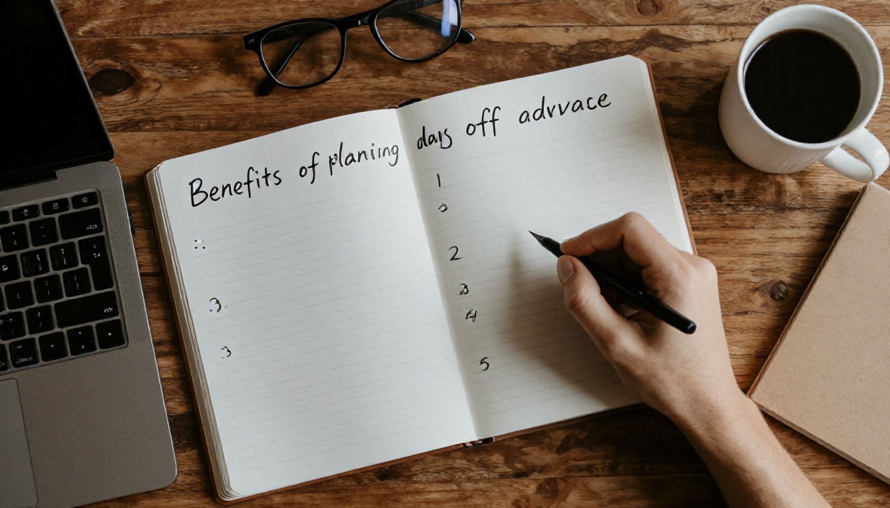 Beneficios de planificar con anticipación tus días libres