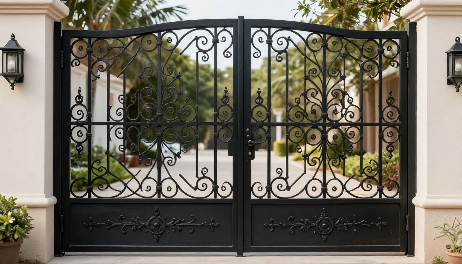 El arte de la herrería: 10 puertas que transforman espacios 2 Características únicas de las puertas de herrería