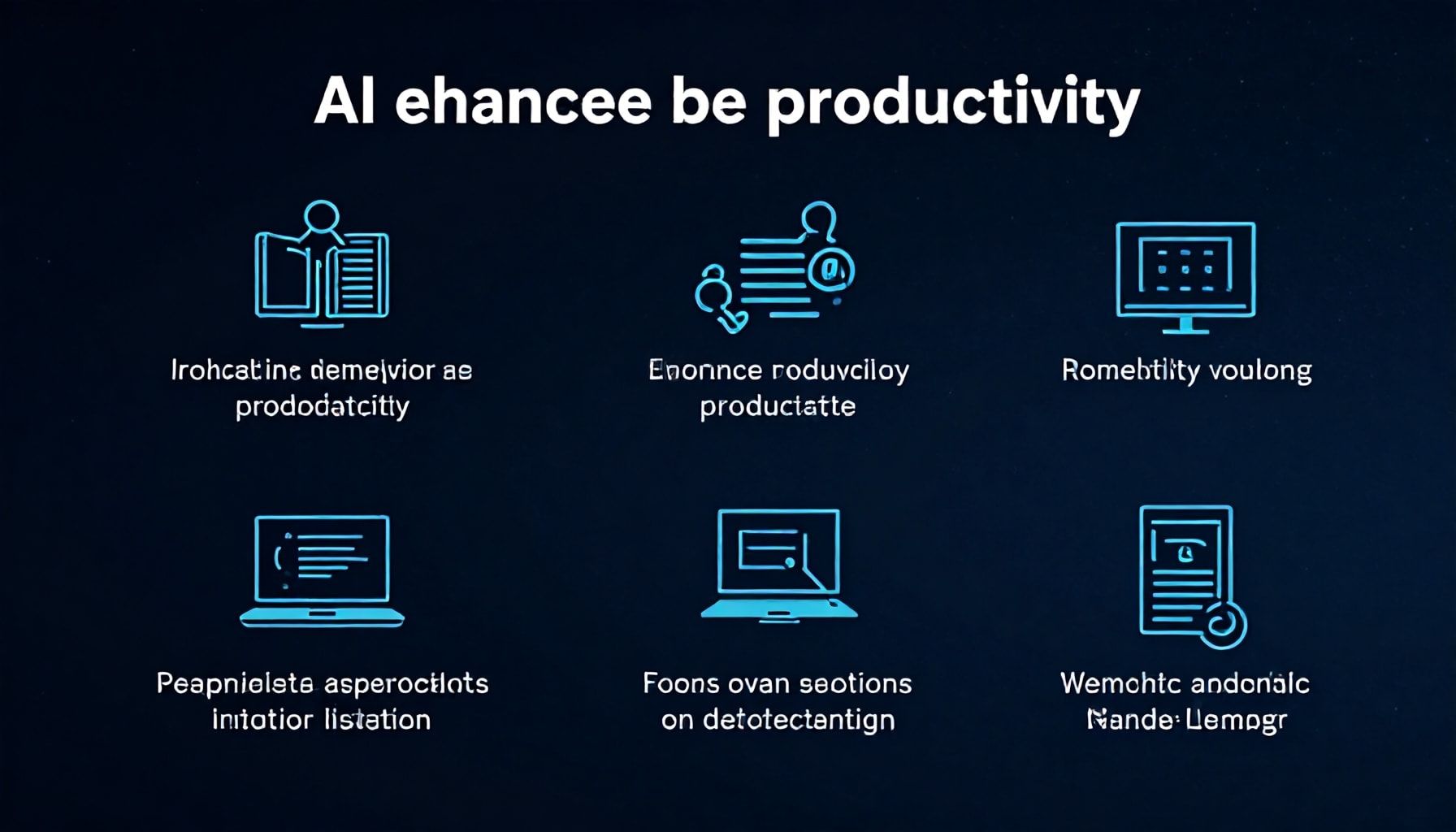 Cinco áreas clave donde la IA mejora la productividad