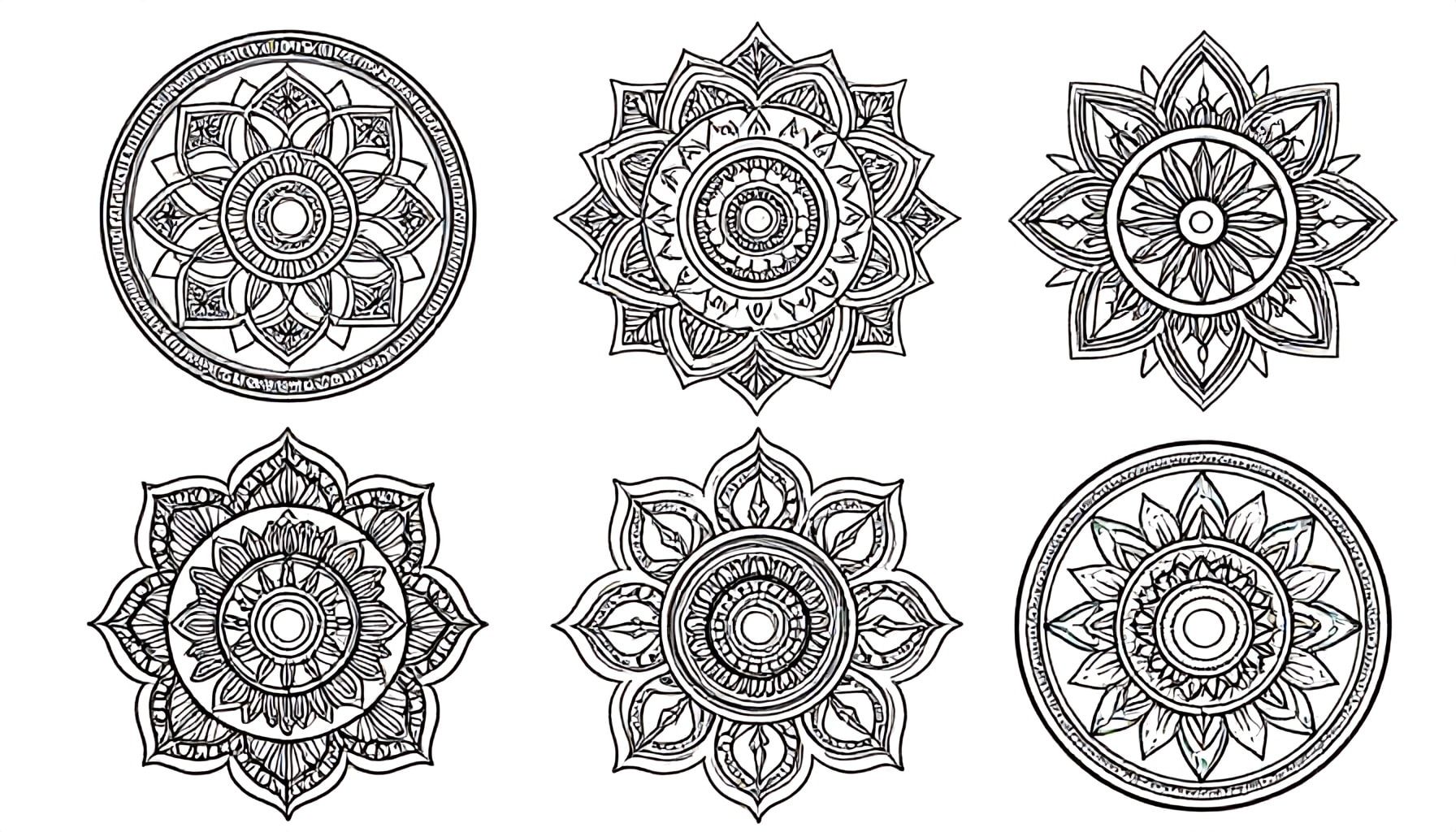 Cinco beneficios científicos de colorear mandalas
