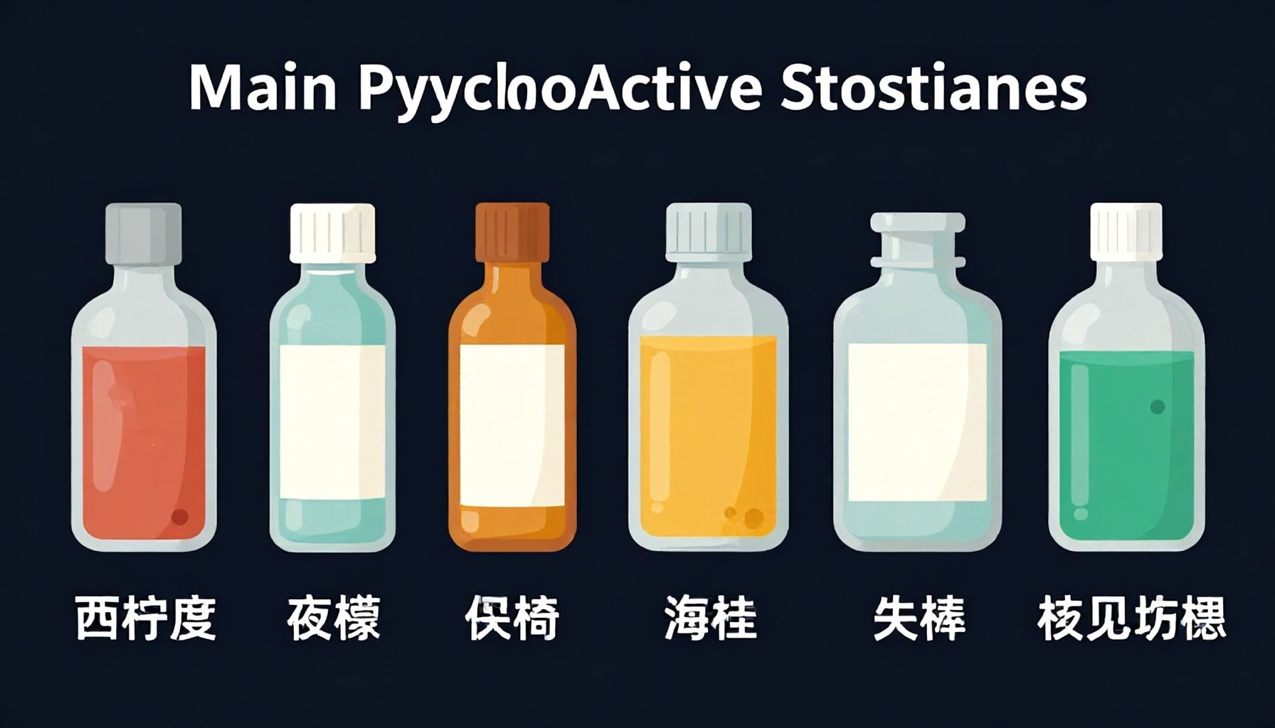 Tipos de drogas: una guía completa sobre sus efectos y riesgos 2 Cinco categorías principales de sustancias psicoactivas