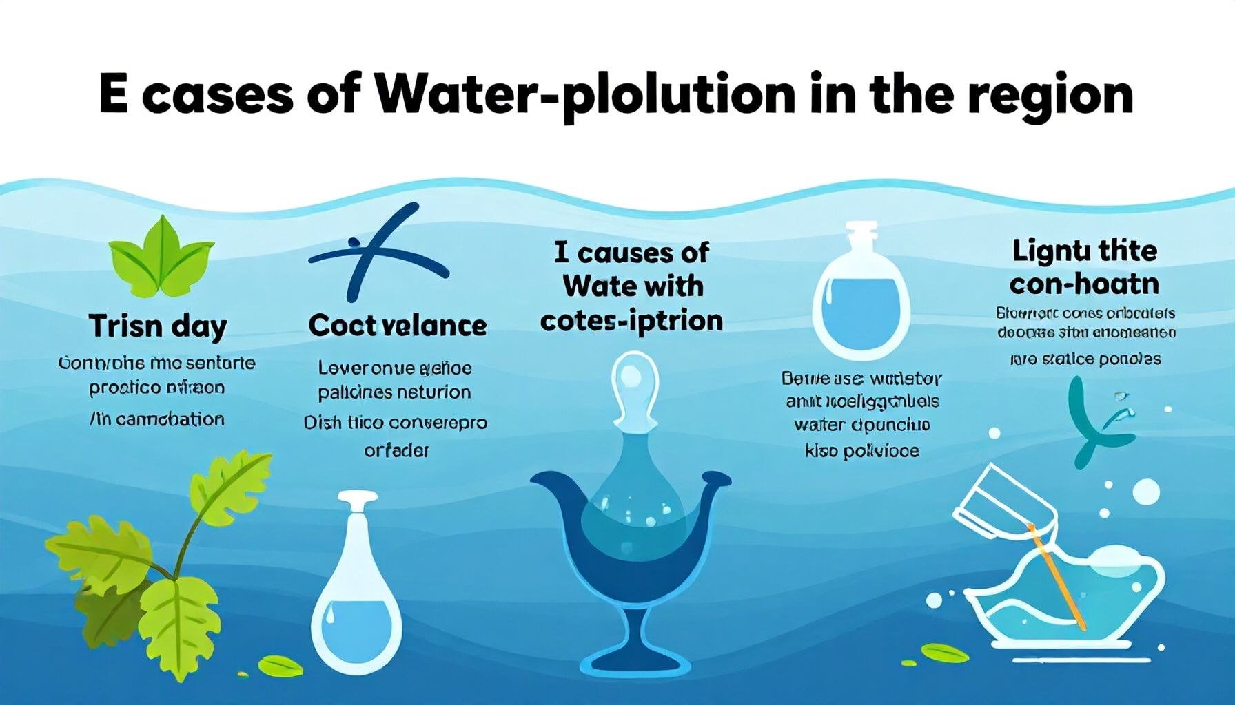 5 formas de reducir la contaminación del agua en América Latina 2 Cinco causas principales de la contaminación hídrica en la región