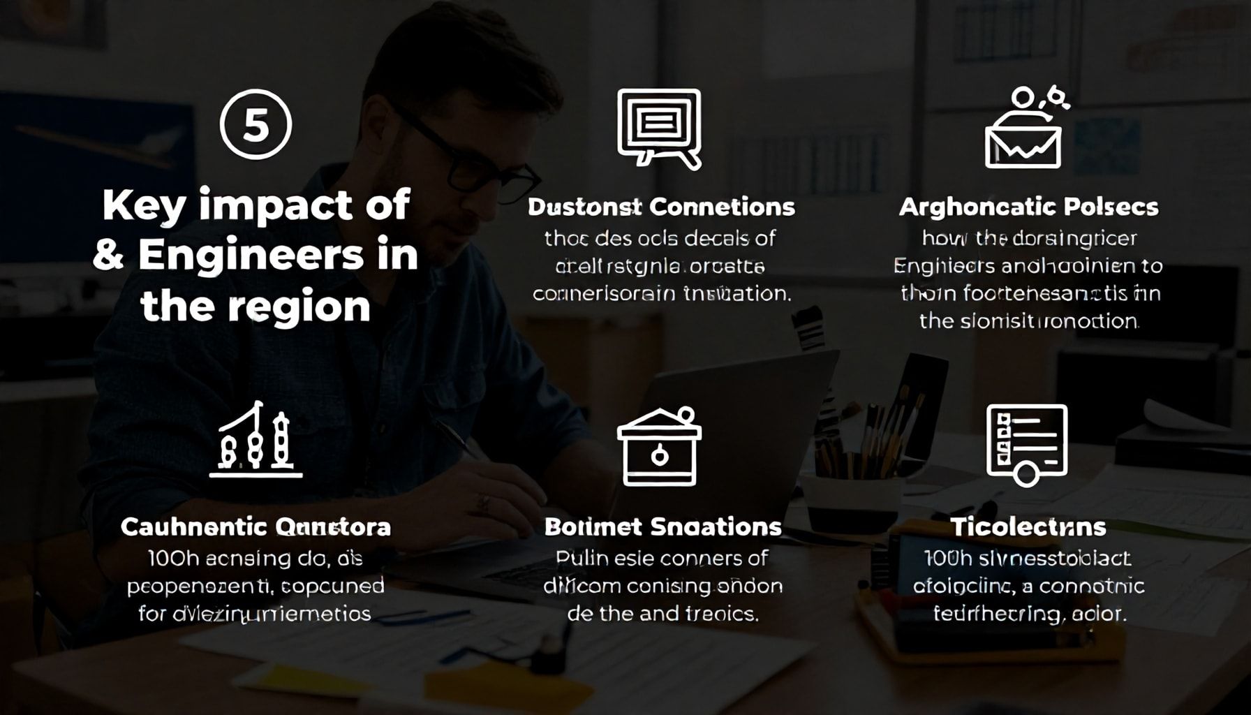 Cinco datos clave sobre el impacto de los ingenieros en la región