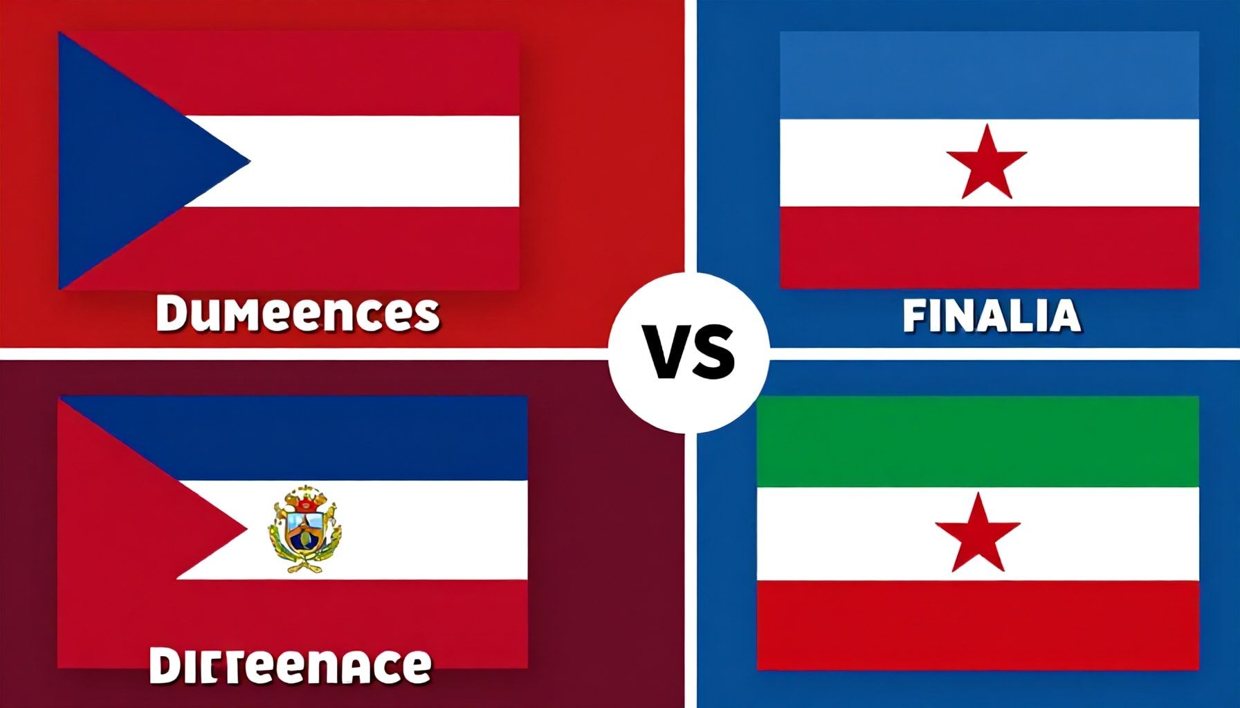 Cinco diferencias clave entre ambos países*