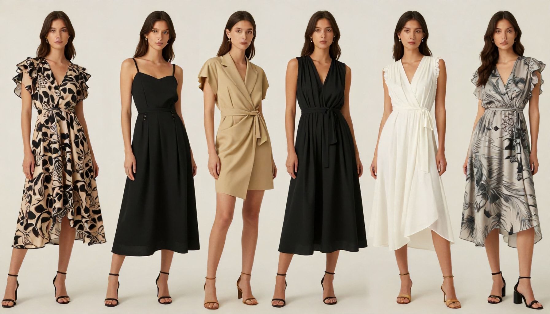 Cinco estilos de vestidos para cada ocasión