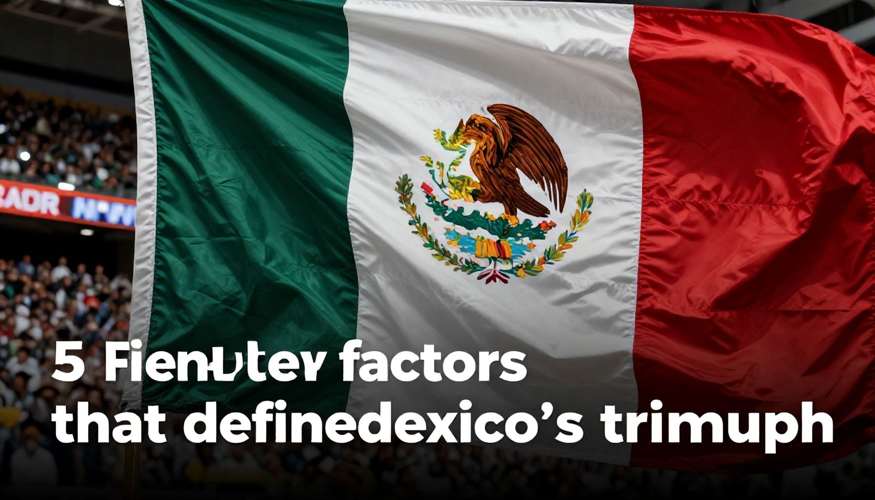 Cinco factores clave que definieron el triunfo mexicano