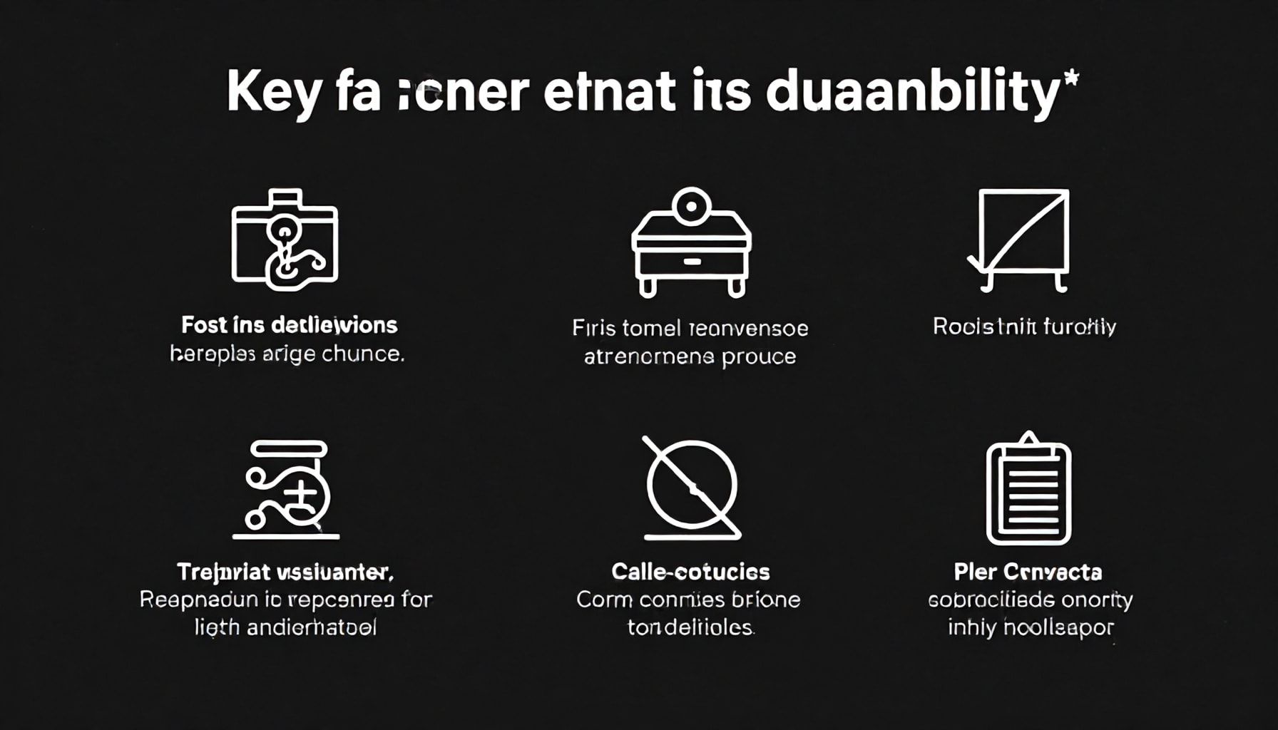 Cinco factores clave que garantizan su durabilidad*