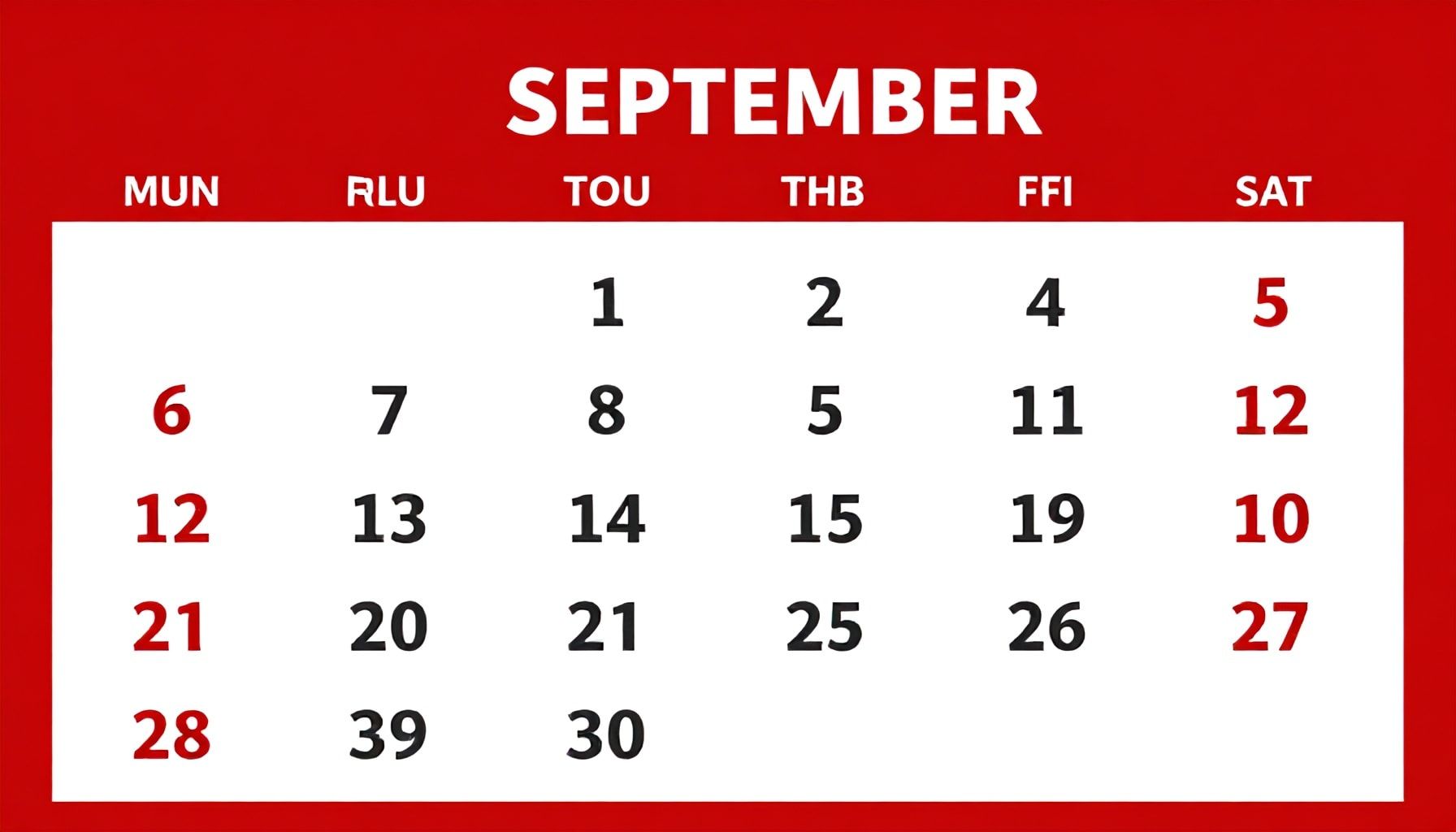 Calendario de septiembre 2025: Fechas clave y eventos importantes 2 Cinco fechas clave del calendario de septiembre