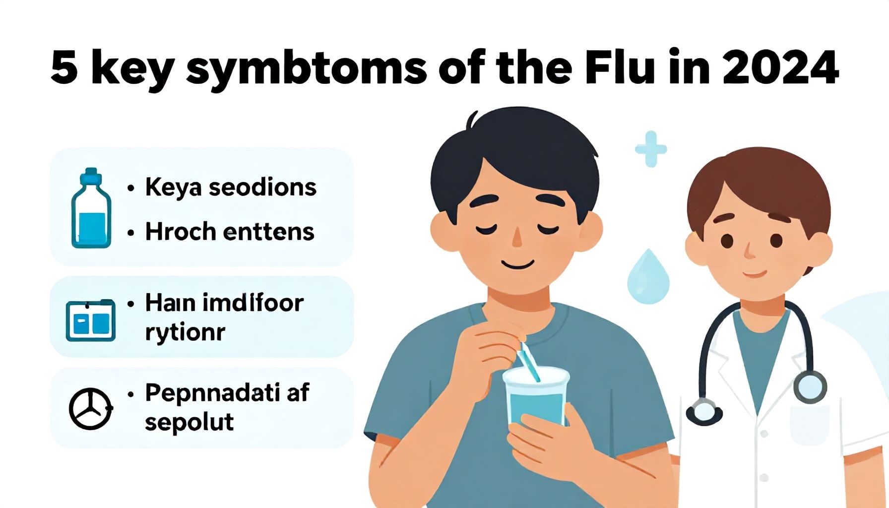 Síntomas de influenza: qué debes saber para prevenirla en 2024 2 Cinco síntomas clave de la influenza en 2024