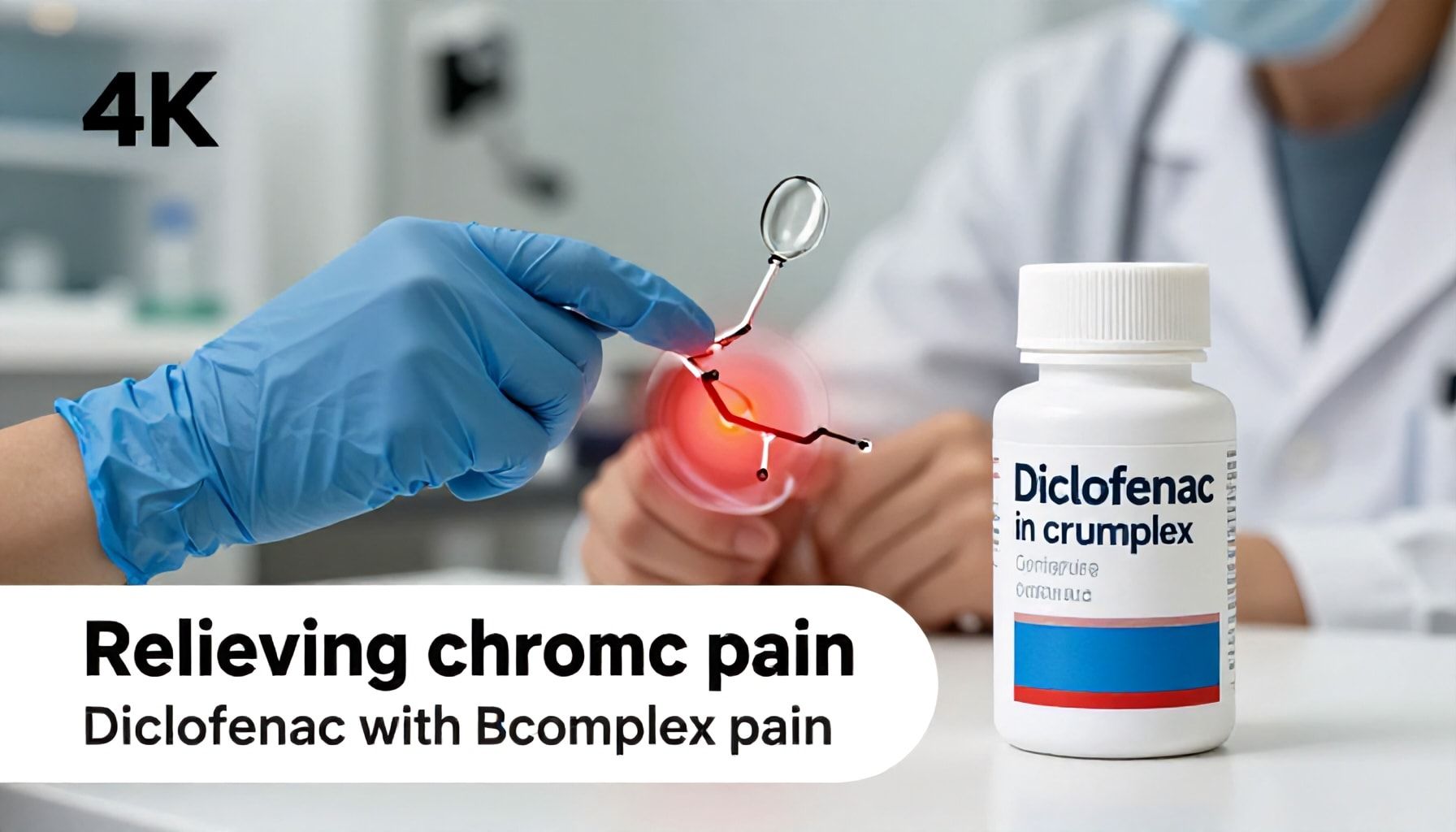 5 beneficios del diclofenaco con complejo B para el dolor crónico 2 Cómo actúa esta fórmula en el alivio del dolor crónico