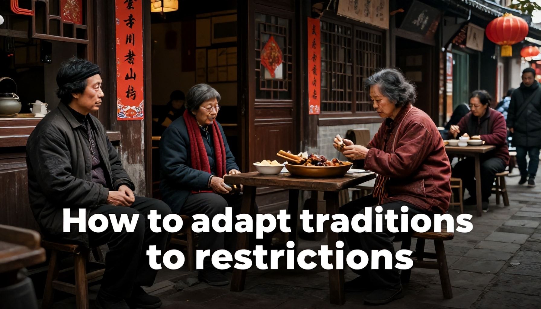 Cómo adaptar las tradiciones a las restricciones