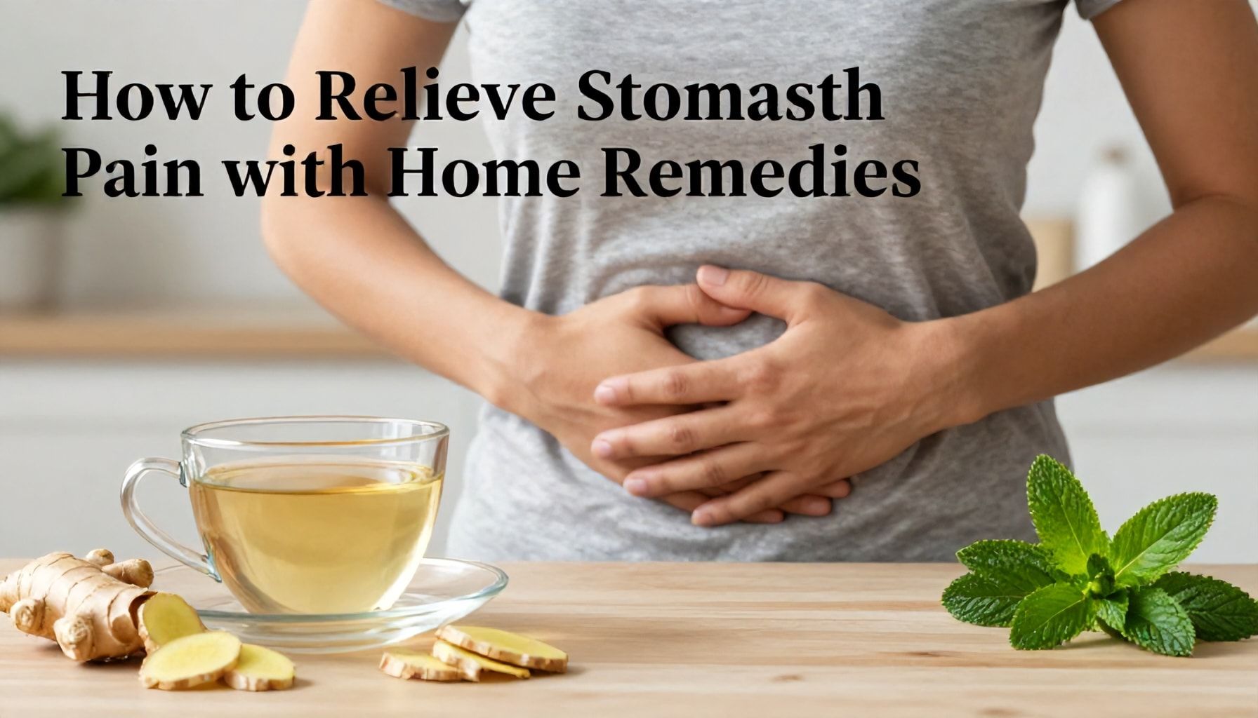 Cómo aliviar el dolor de estómago con remedios caseros