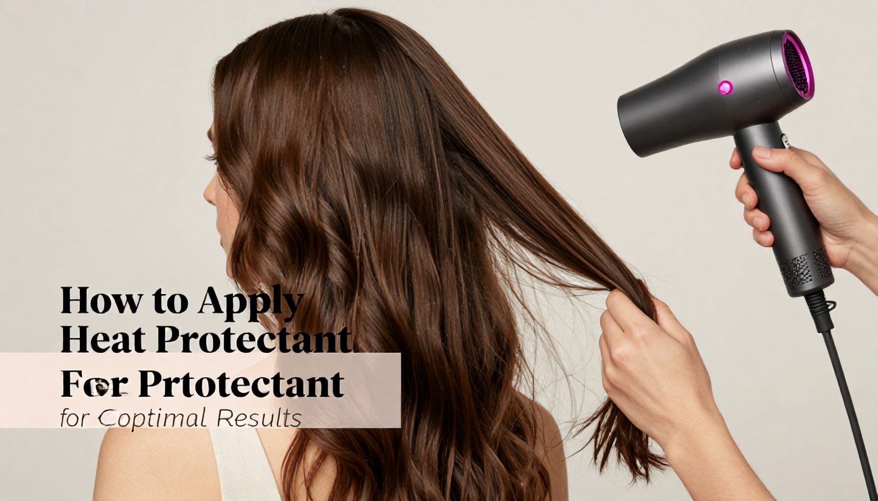 Cómo aplicar protector de calor paso a paso para resultados óptimos