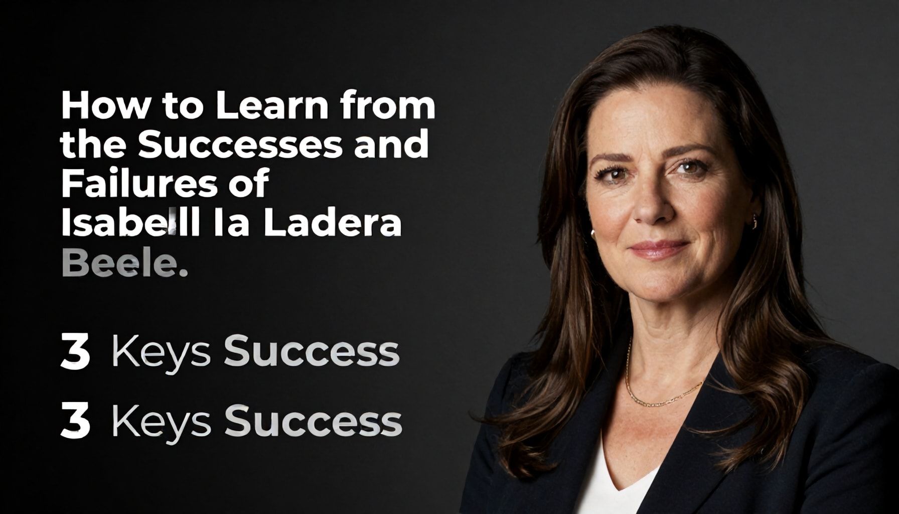 Cómo Aprender de los Éxitos y Fracasos de Isabella Ladera Beele: 3 Claves para el Éxito