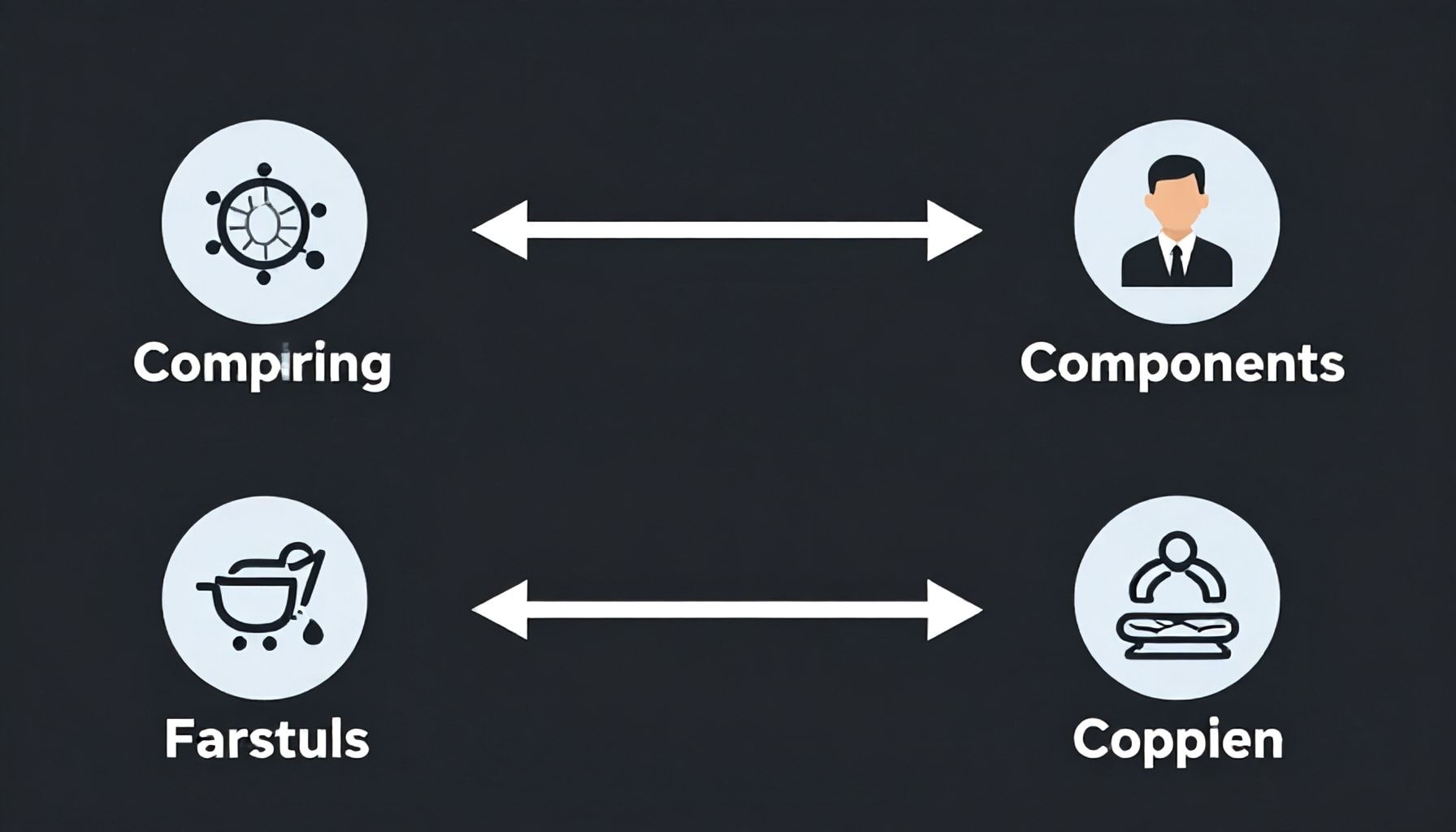 Cómo comparar componentes paso a paso