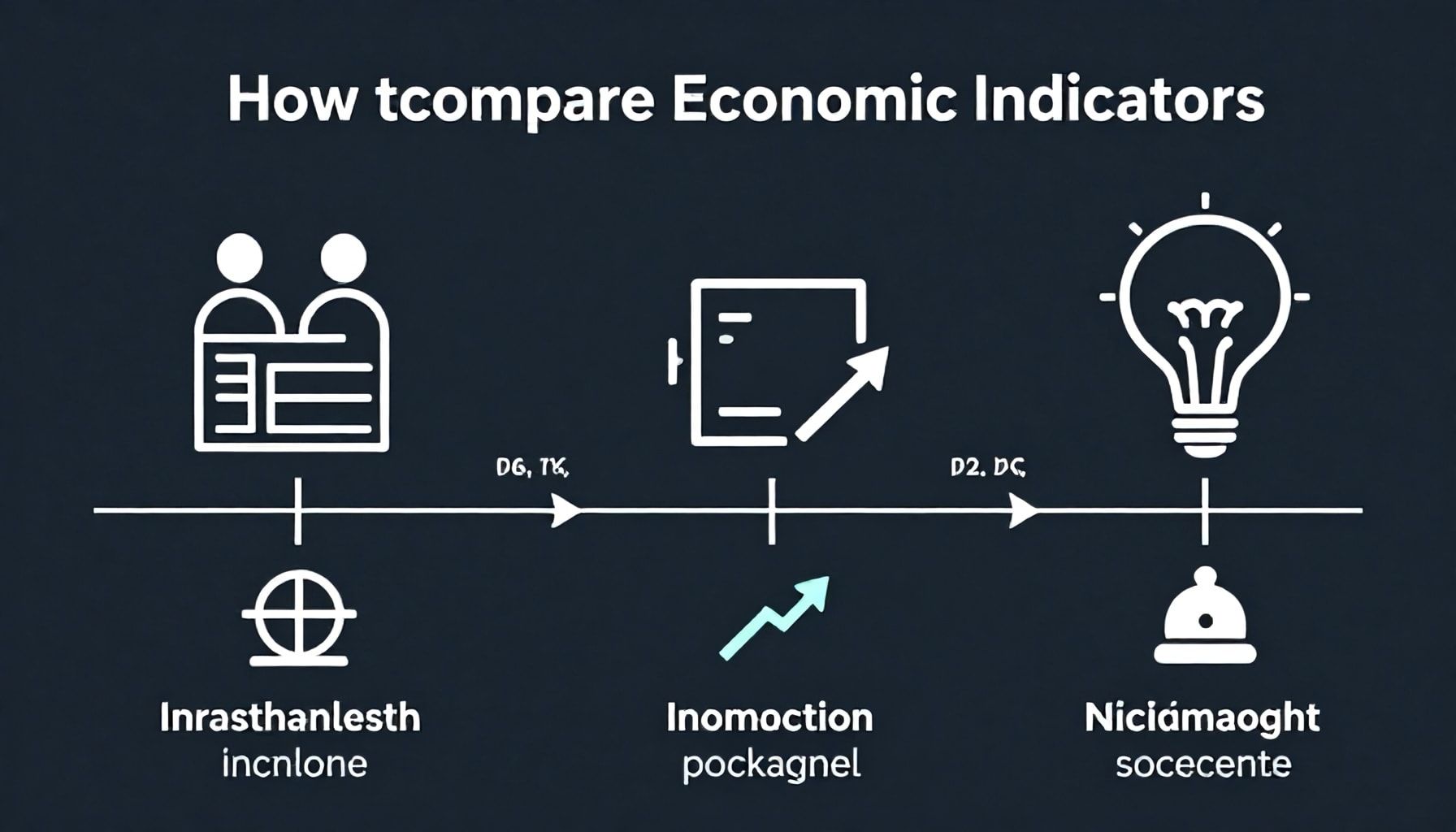 Cómo comparar indicadores económicos paso a paso*