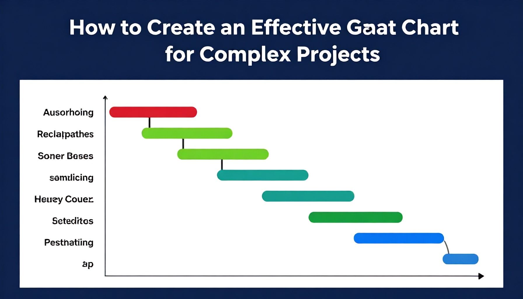 Cómo crear un Diagrama de Gantt efectivo para proyectos complejos