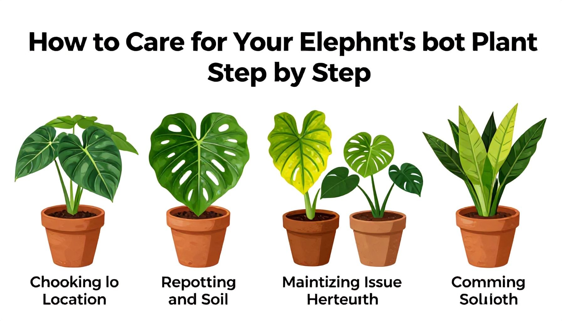 Cómo cuidar tu planta pata de elefante paso a paso