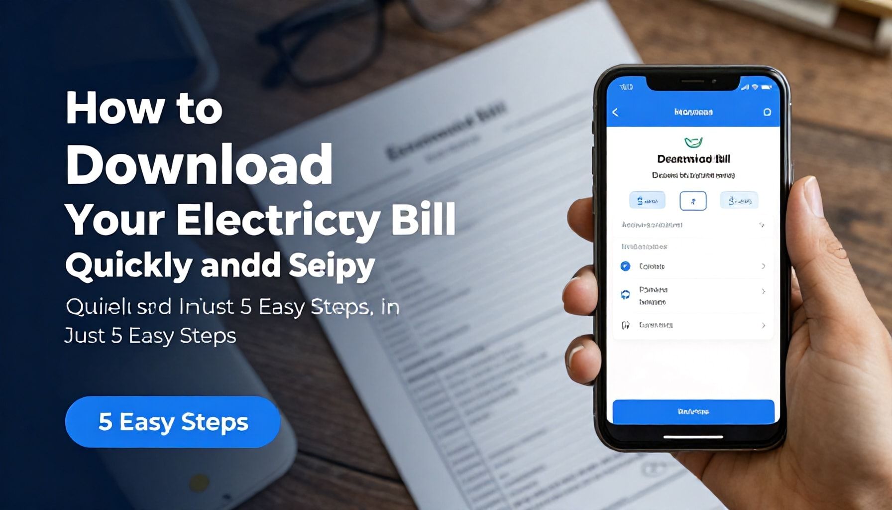 Cómo Descargar Tu Recibo de Luz de Forma Rápida y Segura en Solo 5 Pasos