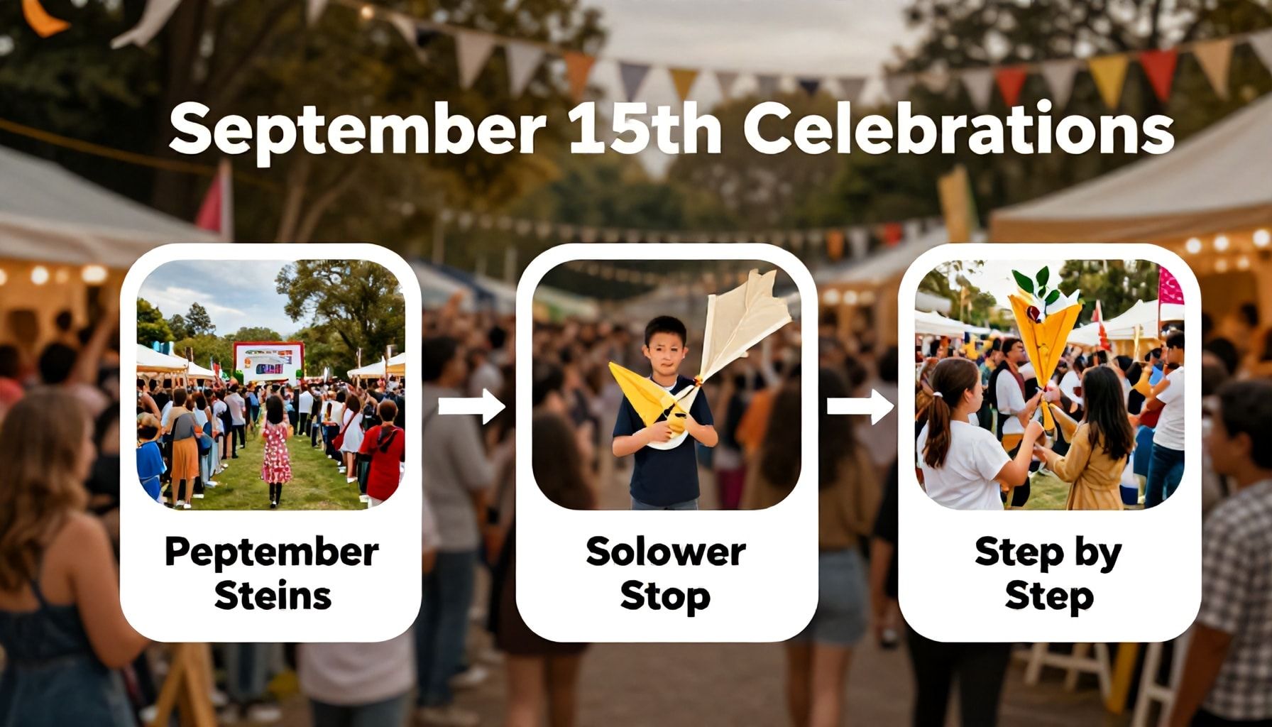 Cómo disfrutar las festividades del 15 de septiembre paso a paso