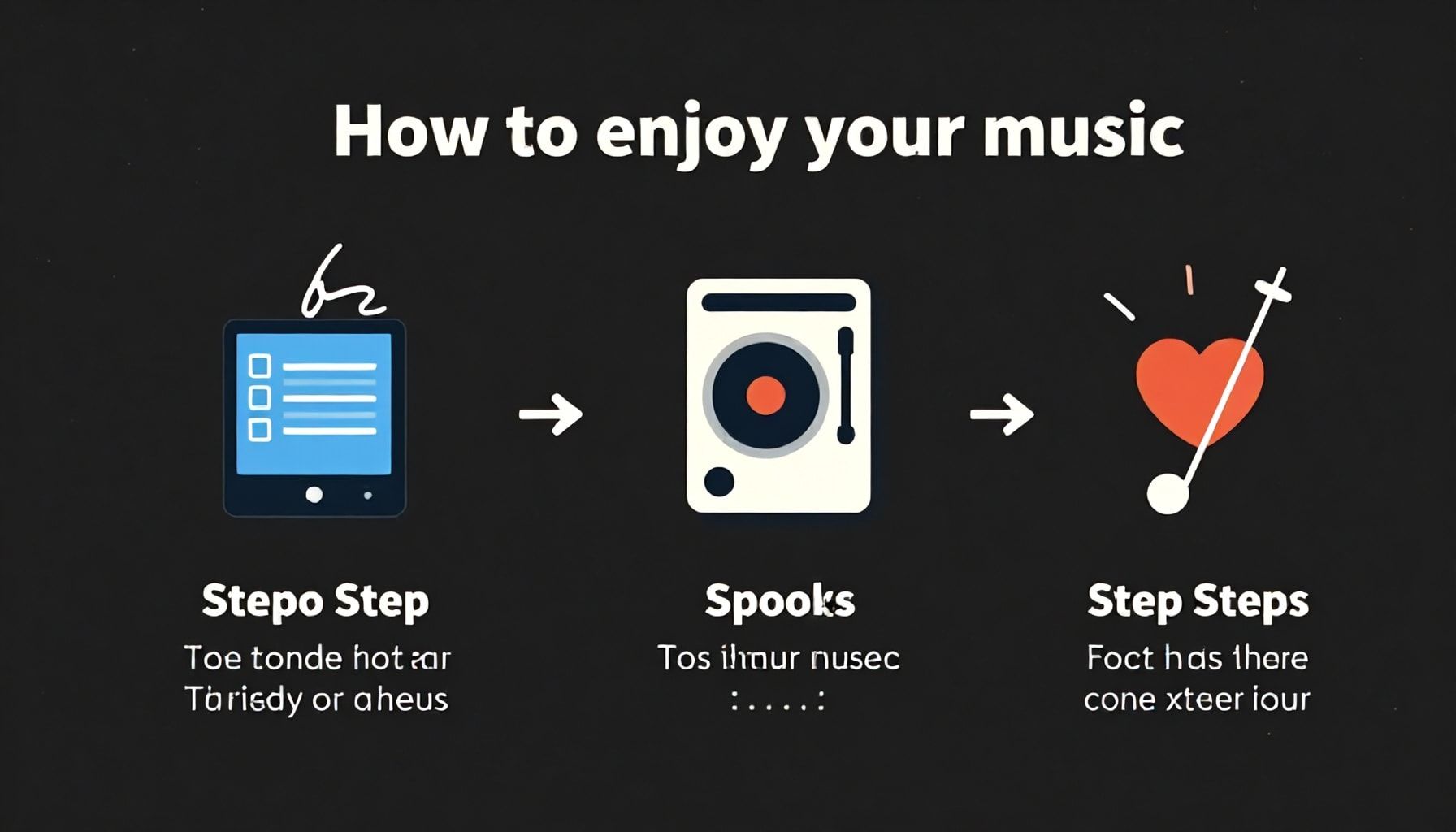 Cómo disfrutar su música paso a paso*