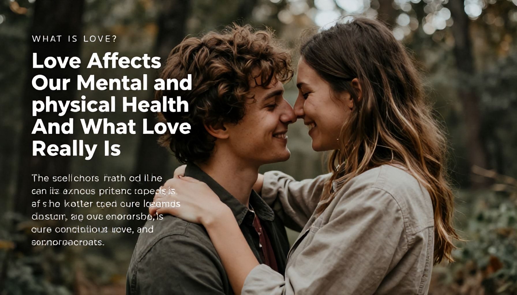 Cómo el amor afecta nuestra salud mental y física