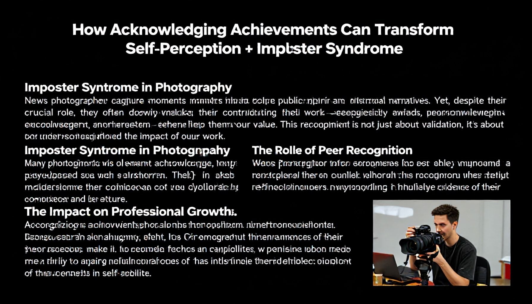 Cómo el reconocimiento de logros puede transformar la percepción personal