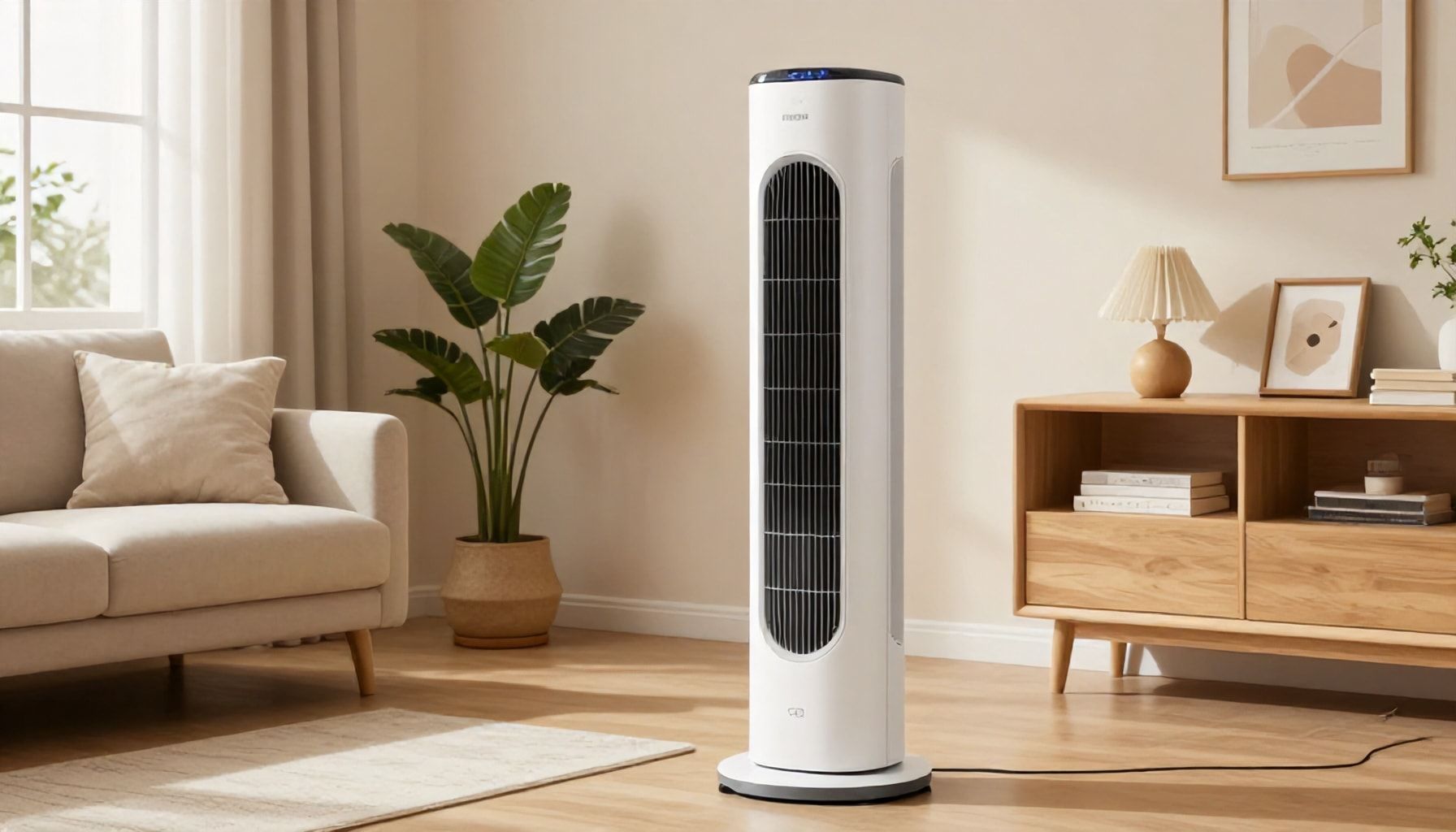 Cómo elegir el ventilador de torre adecuado para tu espacio