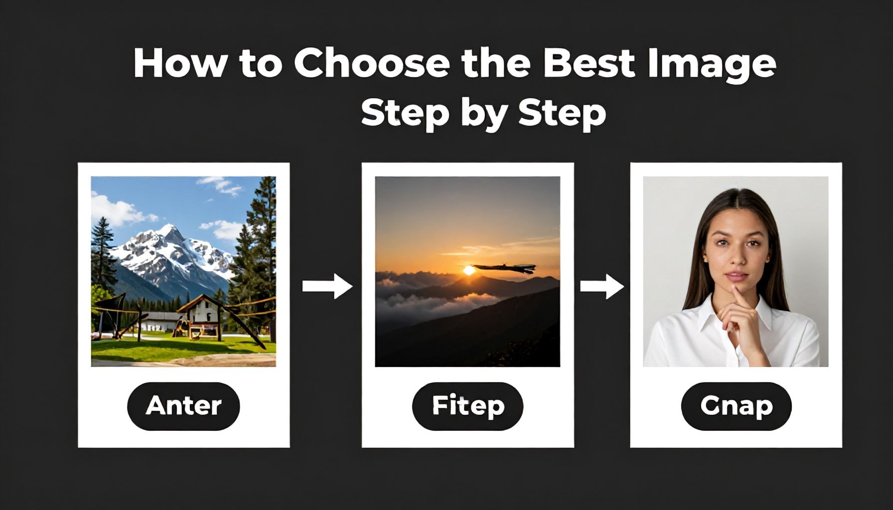 Cómo elegir la mejor imagen paso a paso