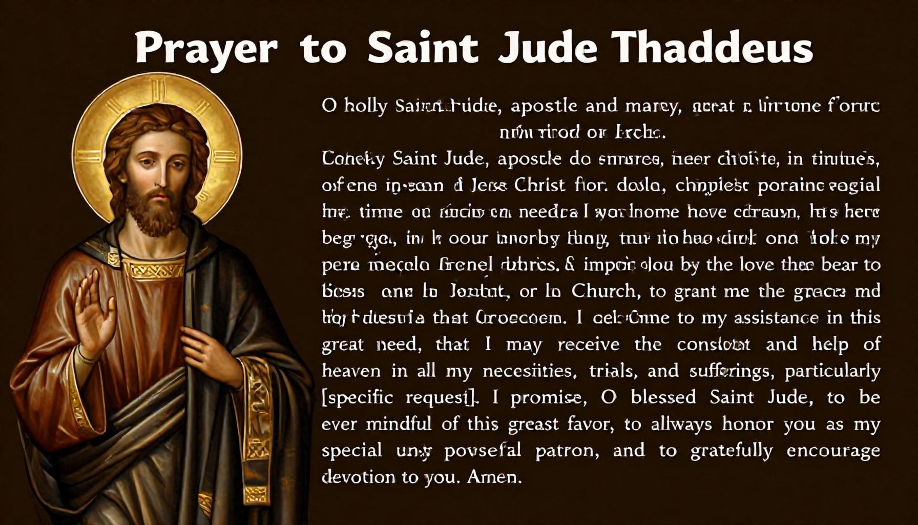 Cómo estructurar tu oración a San Judas Tadeo