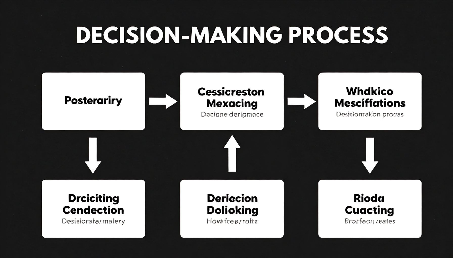 Cómo estructurar un proceso de decisión paso a paso