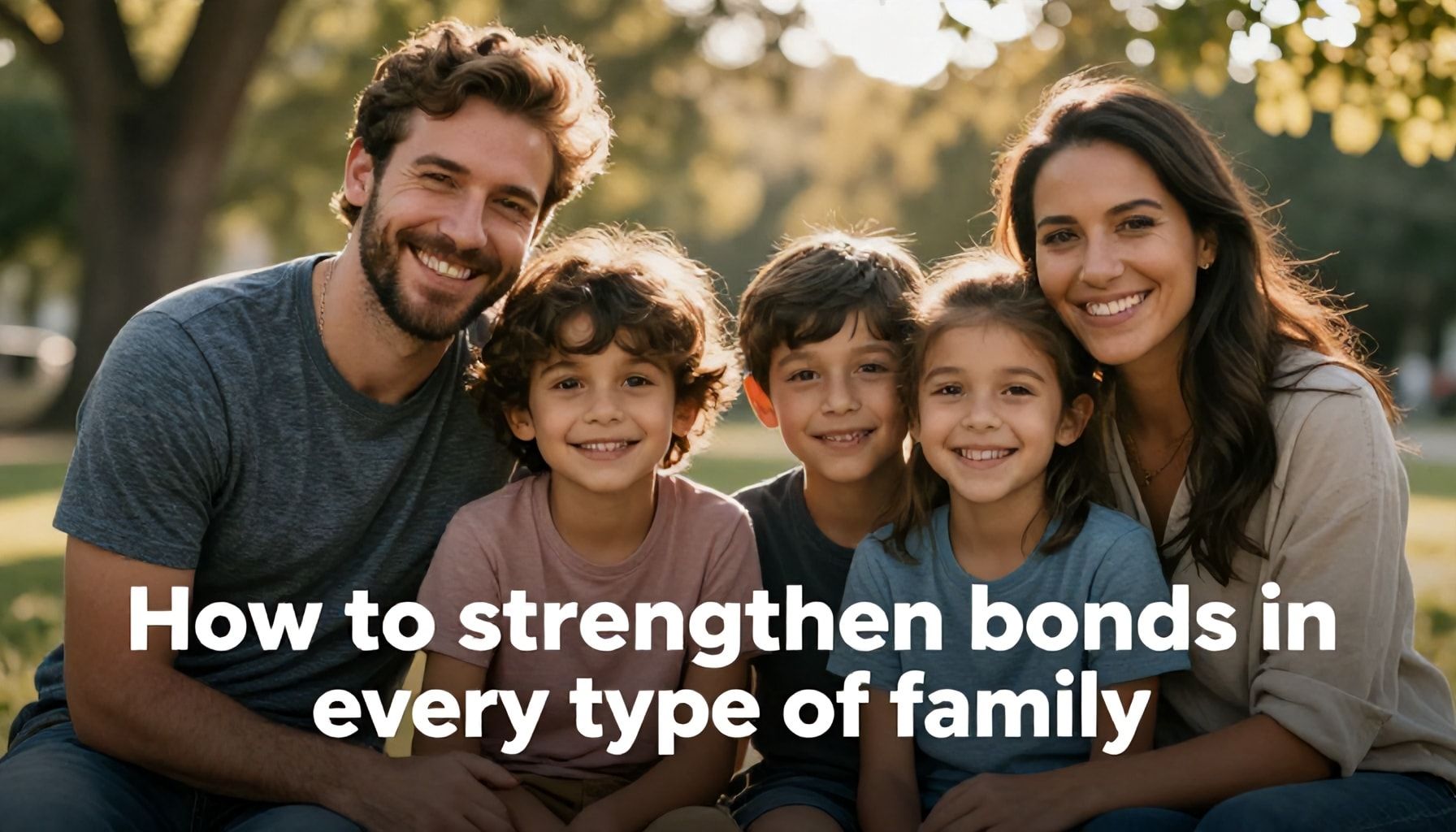 Cómo fortalecer los vínculos en cada tipo de familia