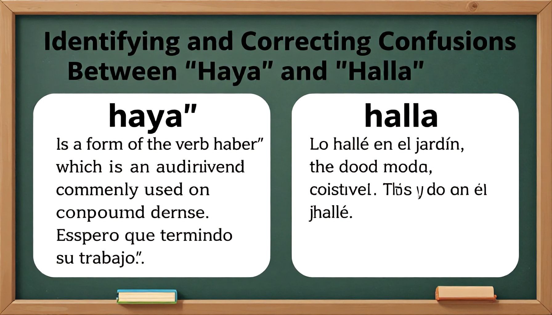Cómo identificar y corregir confusiones entre ambos verbos
