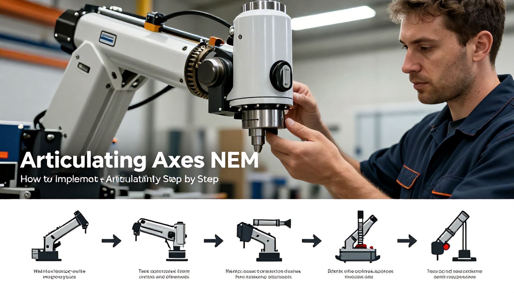 Cómo implementar ejes articuladores paso a paso