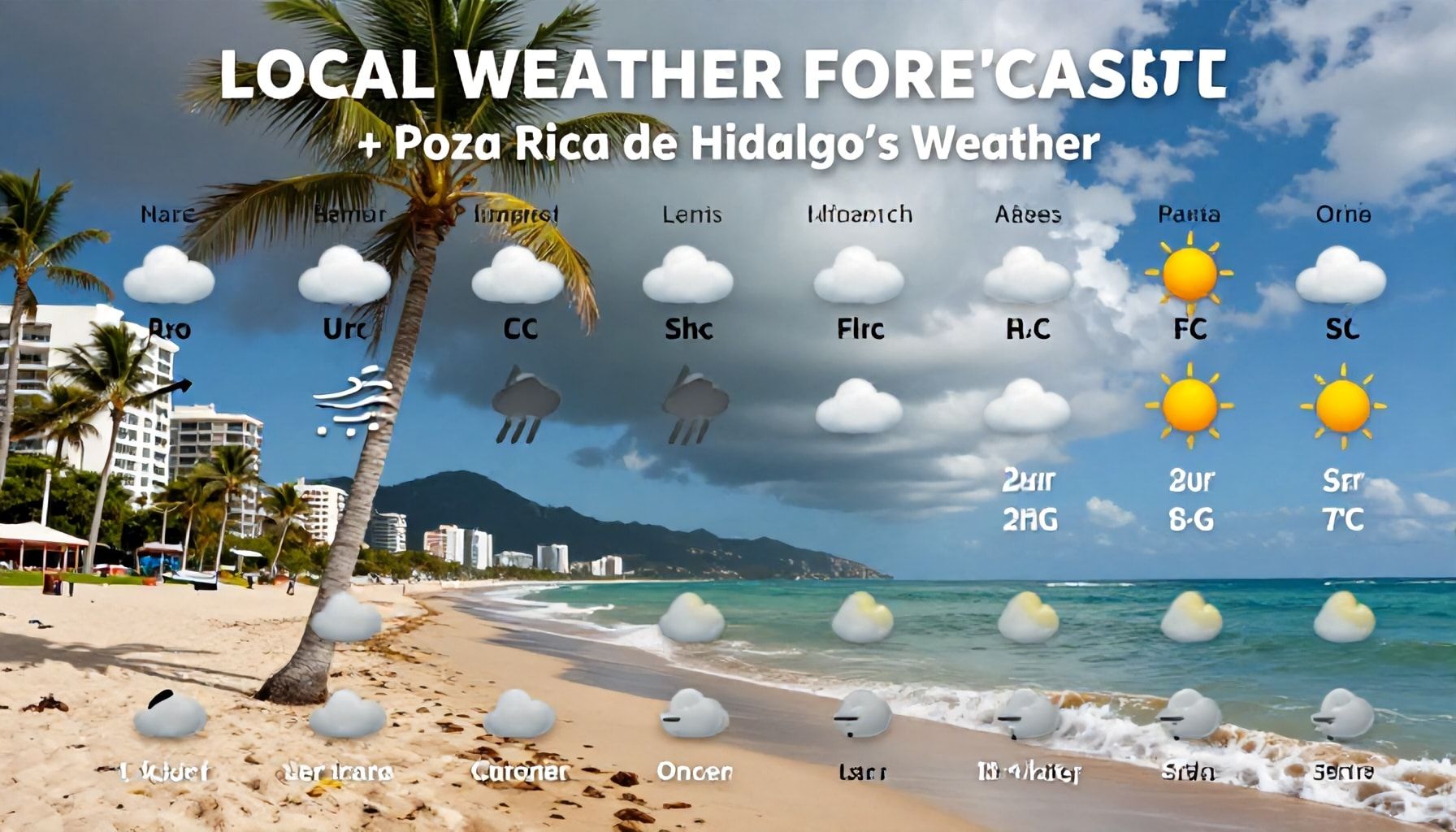 El pronóstico del tiempo en Poza Rica de Hidalgo: lo que necesitas saber 3 Cómo interpretar el pronóstico del tiempo local