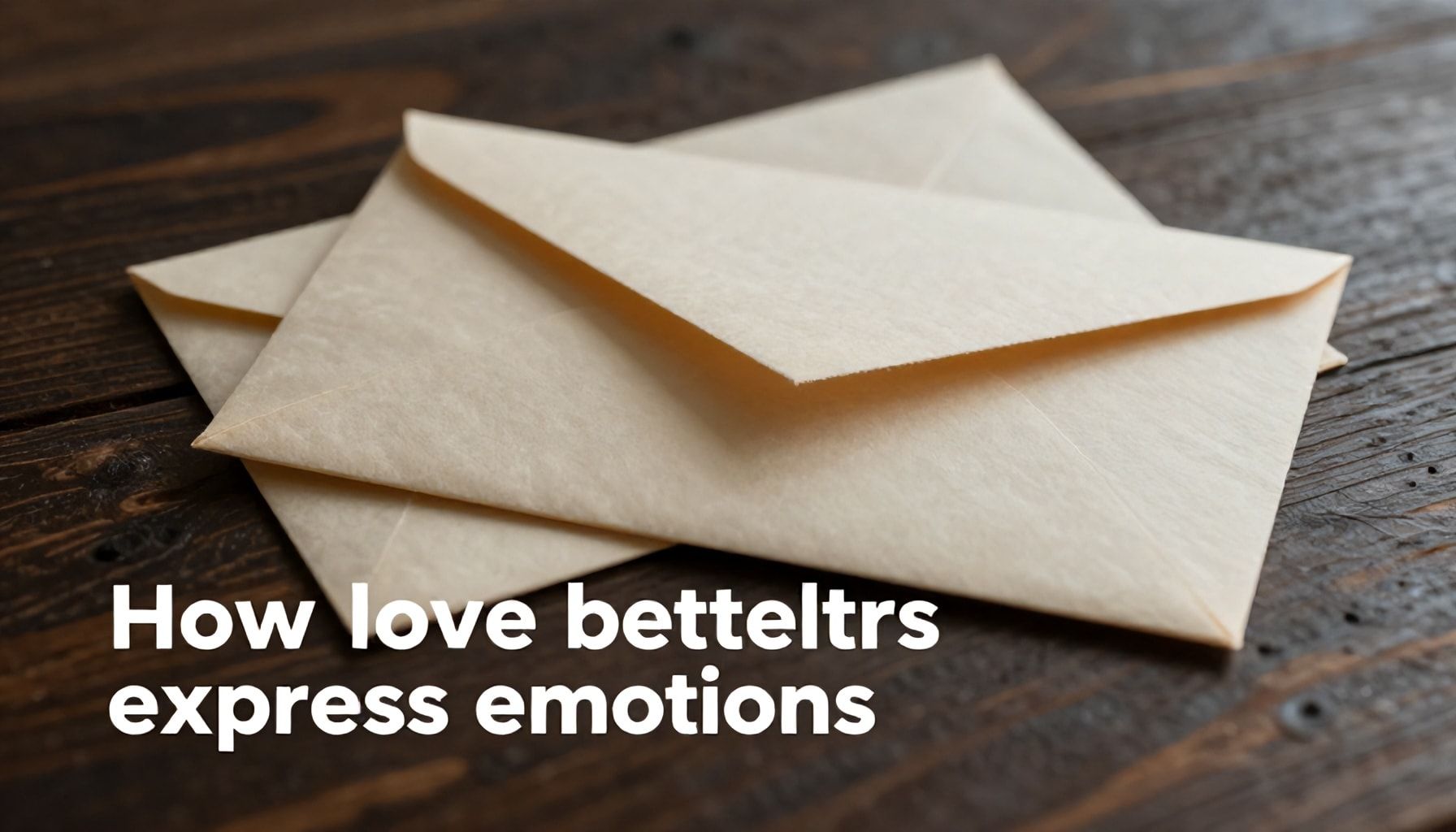 Cómo las cartas de amor expresan emociones de manera única