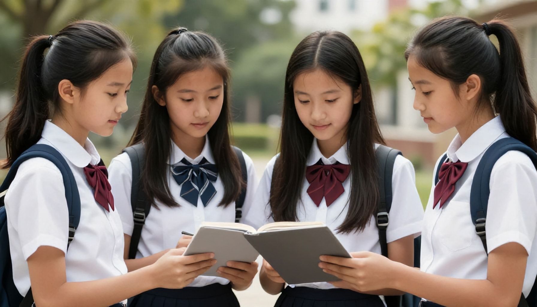 Cómo las colegialas influyen en la moda y la identidad juvenil