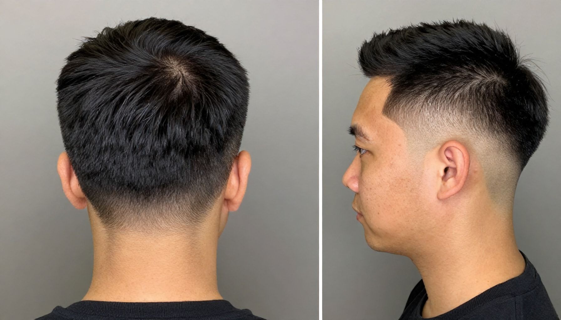 Cómo lograr un taper fade medio paso a paso