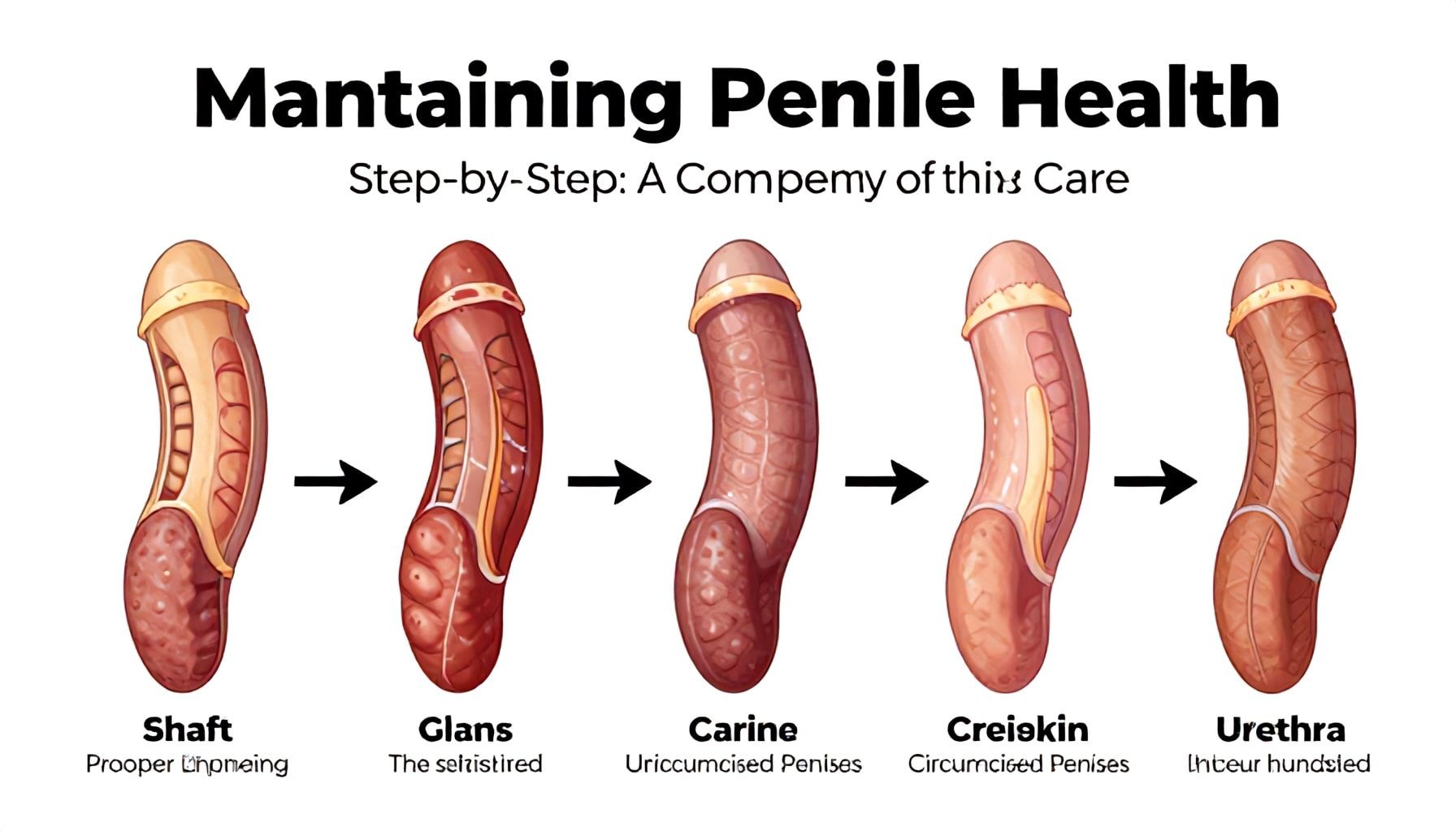 Cómo mantener la salud del pene paso a paso