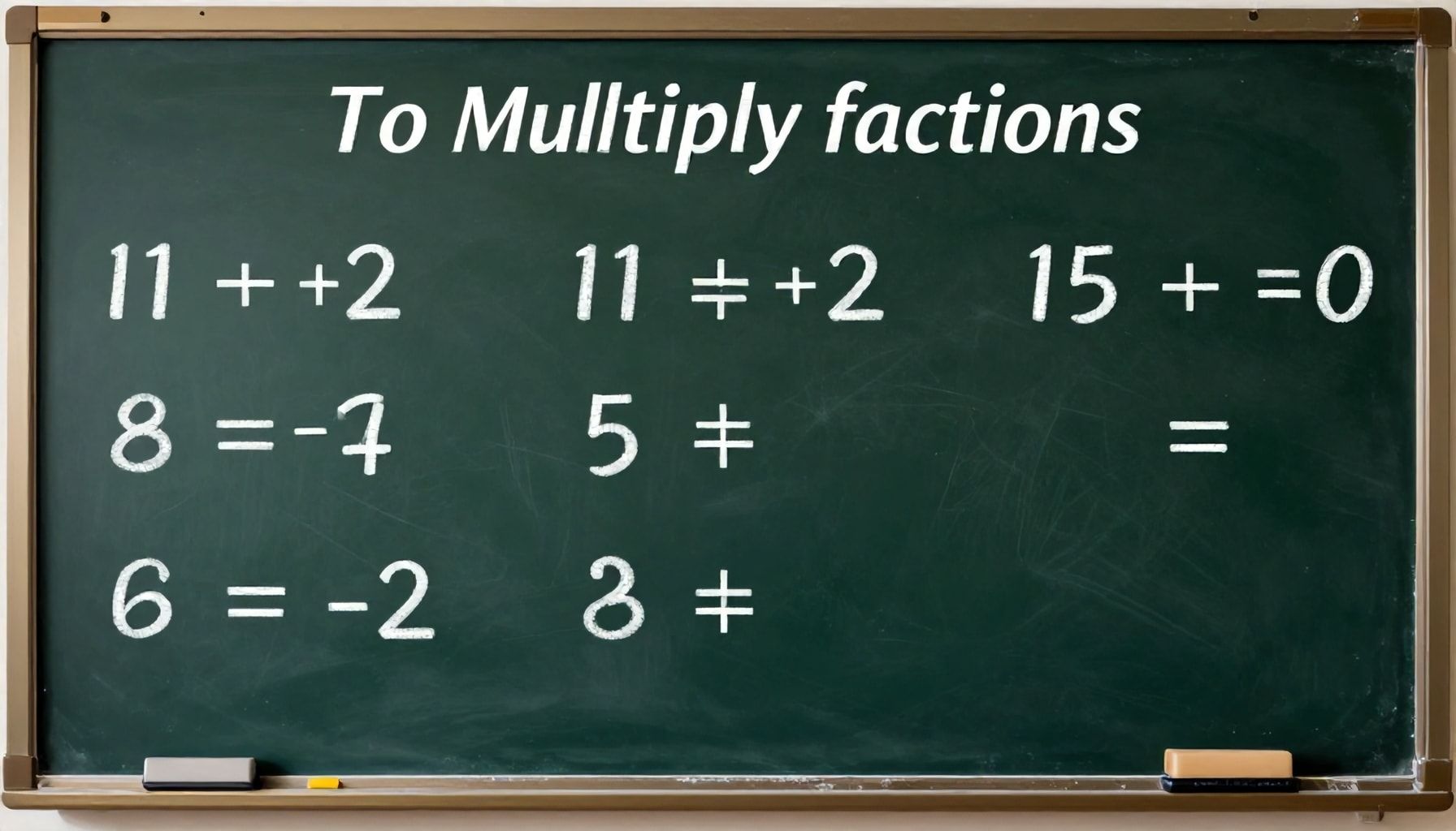 Cómo multiplicar fracciones paso a paso