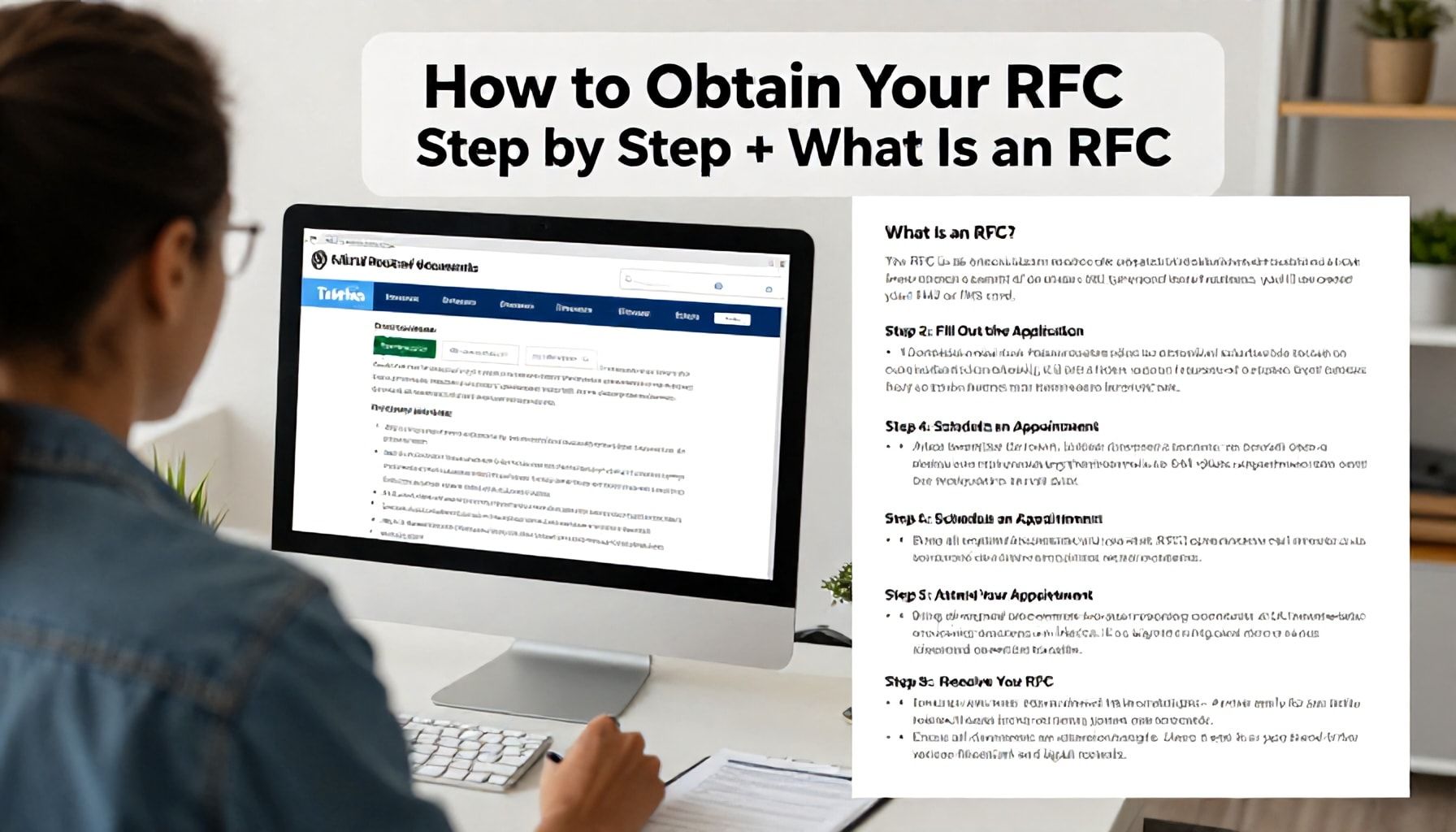 Cómo obtener tu RFC paso a paso
