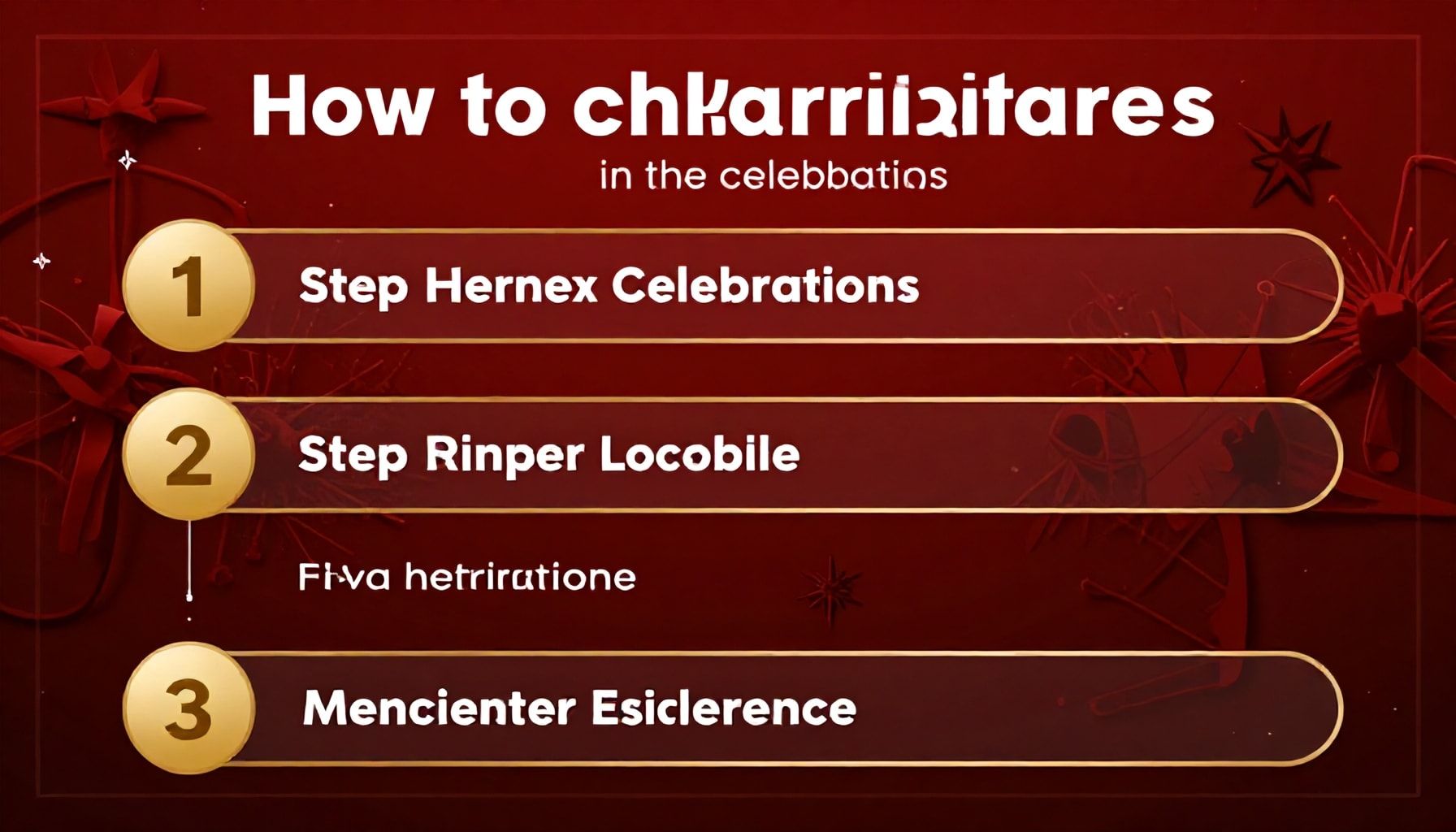 Cómo participar en las celebraciones paso a paso