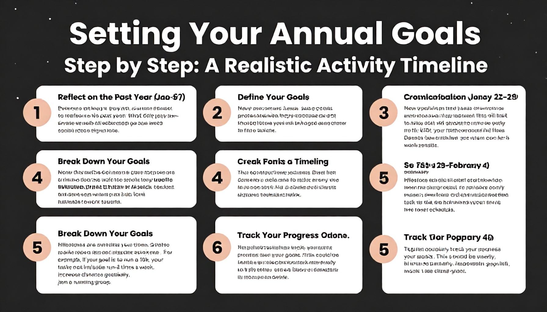Cómo planificar tus metas anuales paso a paso