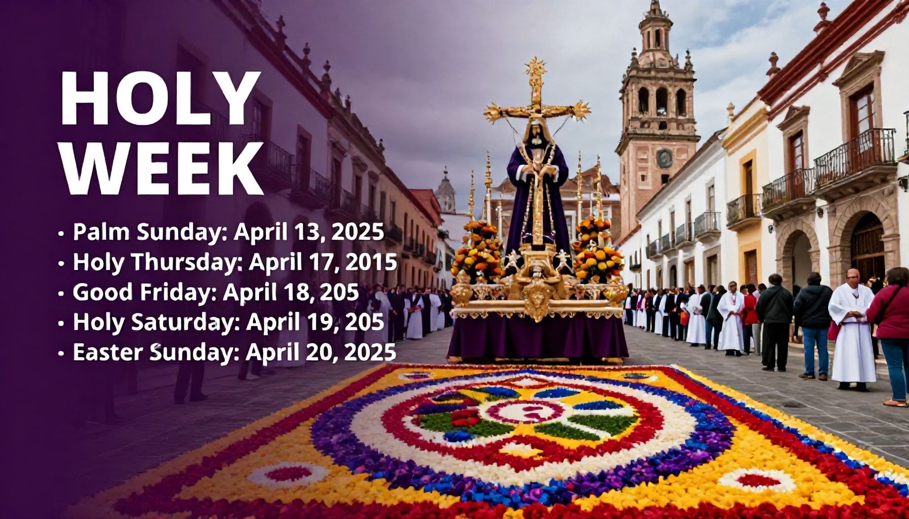 Cómo planificar tus vacaciones de Semana Santa