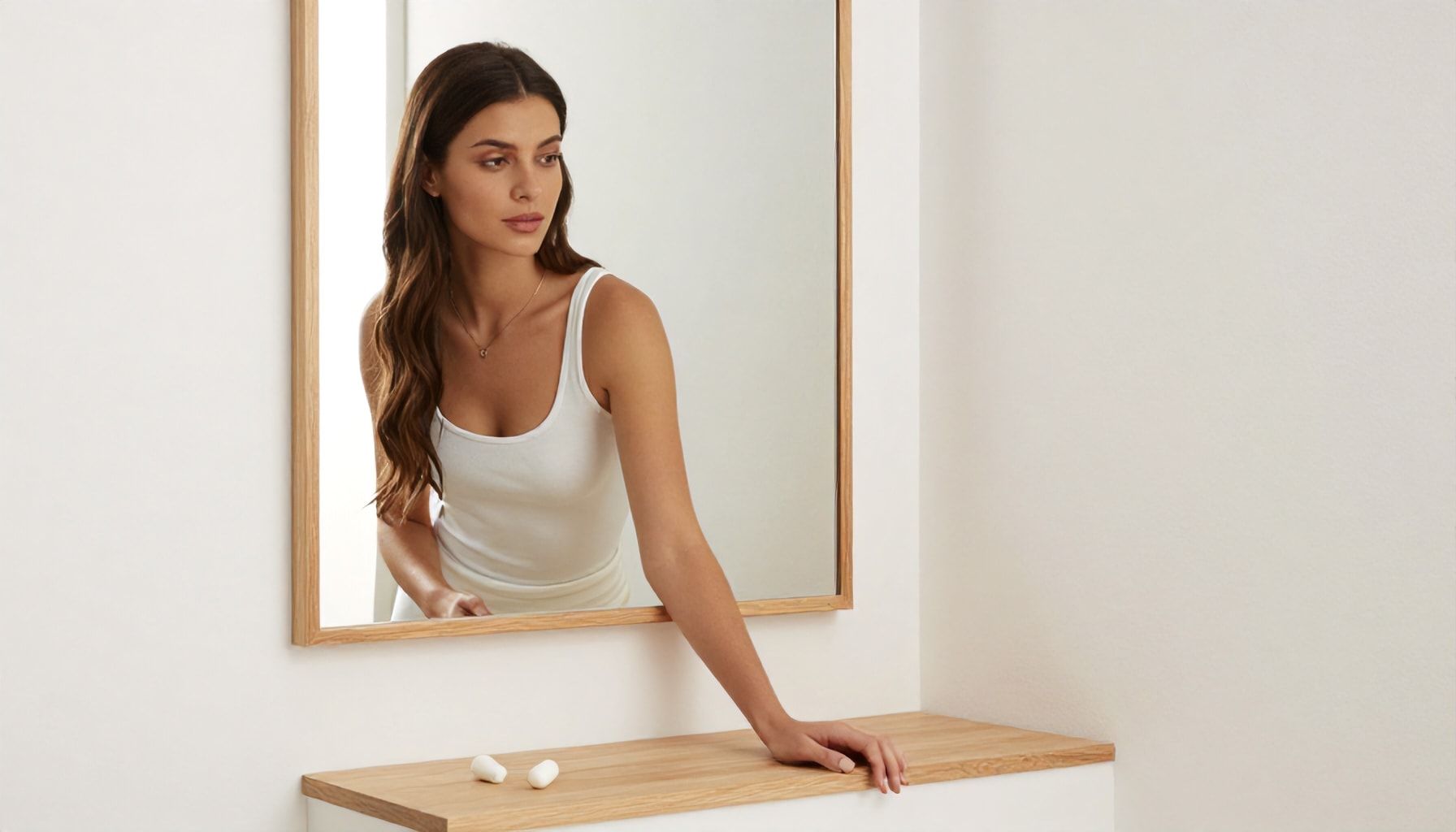 Cómo posicionar el espejo paso a paso