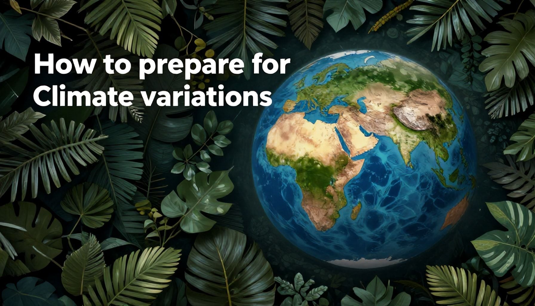 Cómo prepararse para las variaciones climáticas