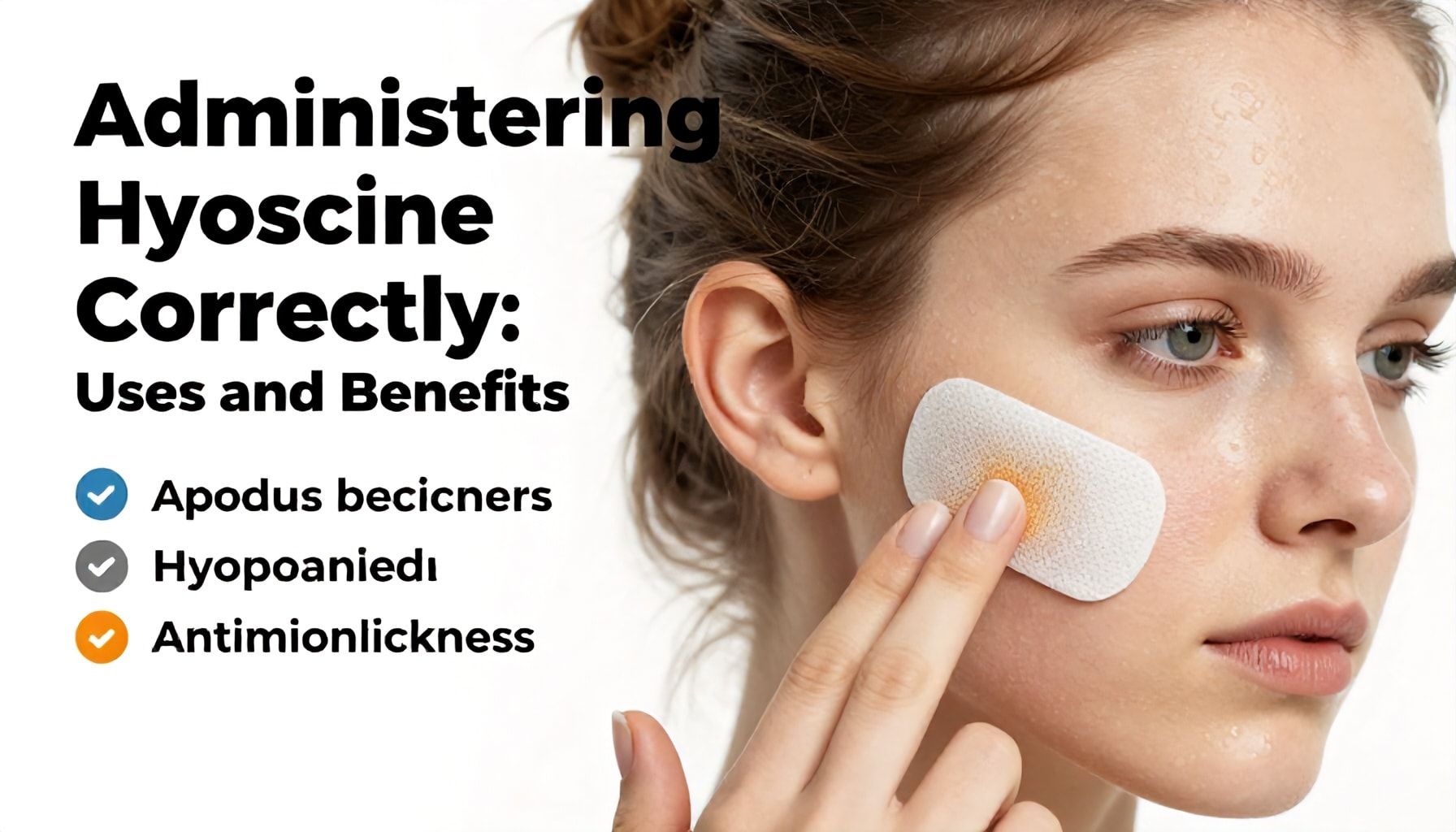 Cómo se administra la hioscina correctamente