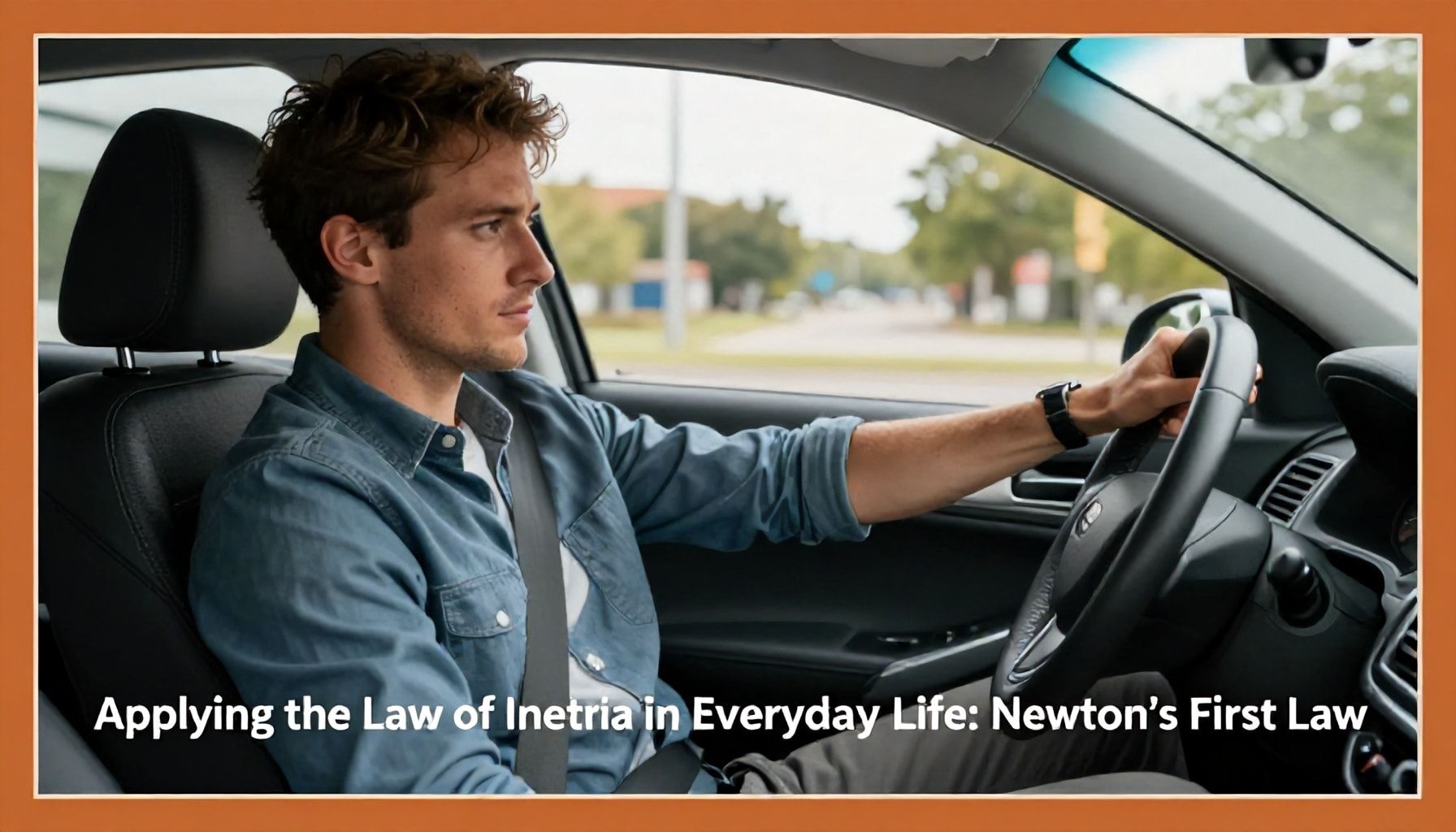 Cómo se aplica la ley de inercia en la vida cotidiana