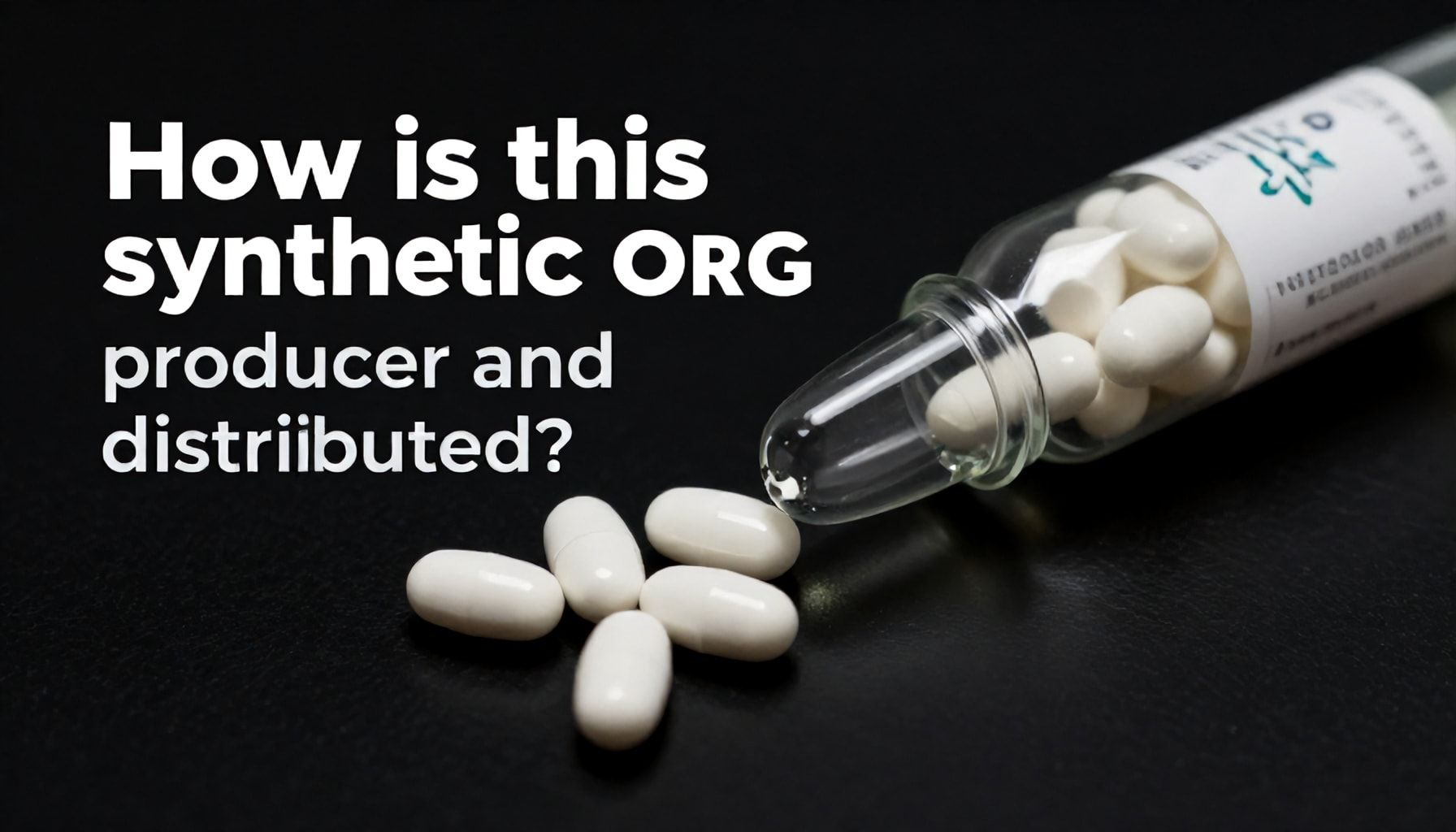 Cómo se produce y distribuye este opioide sintético